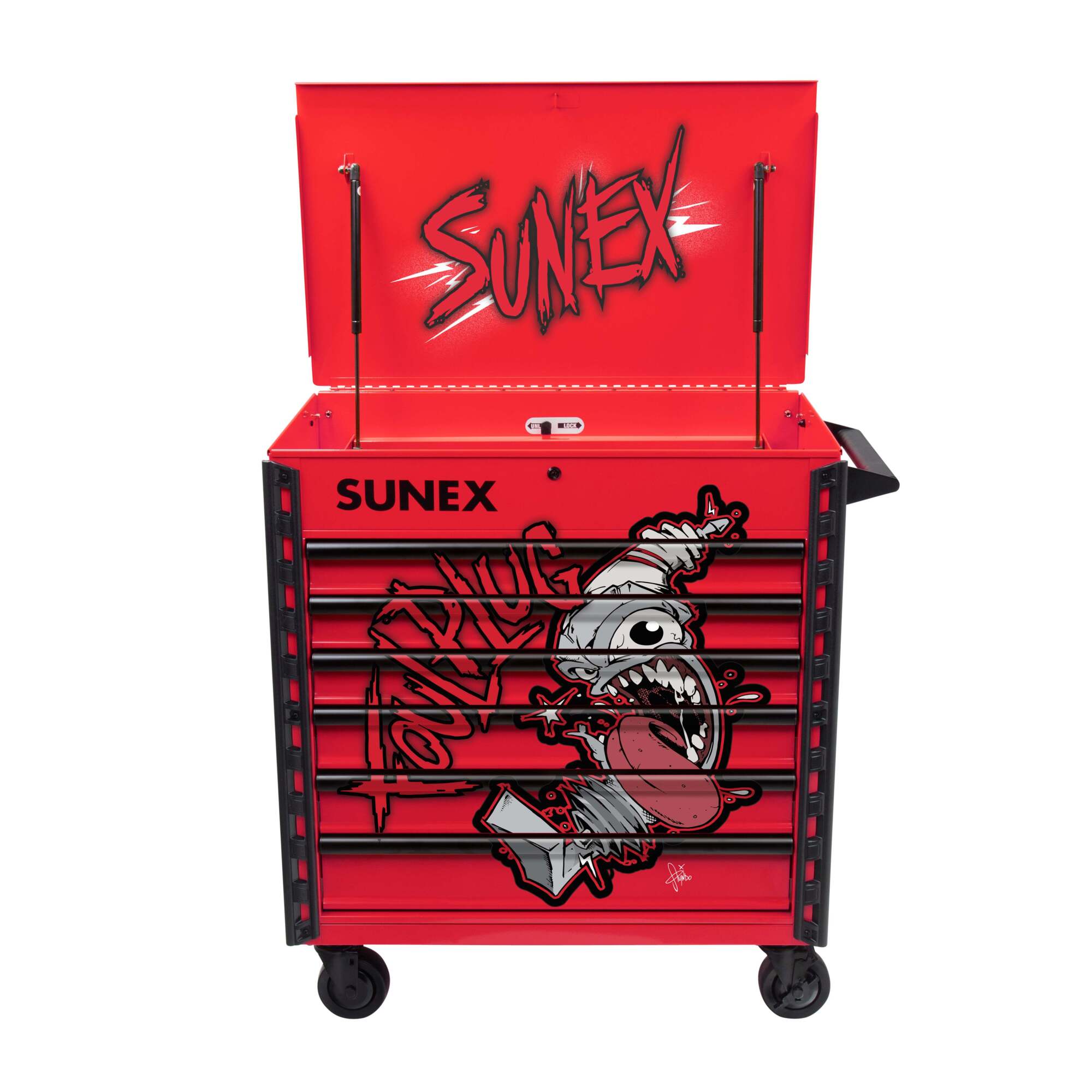 Sunex Tools, Tony Squindo “FOUL PLUG” Premium Full Drawer Service