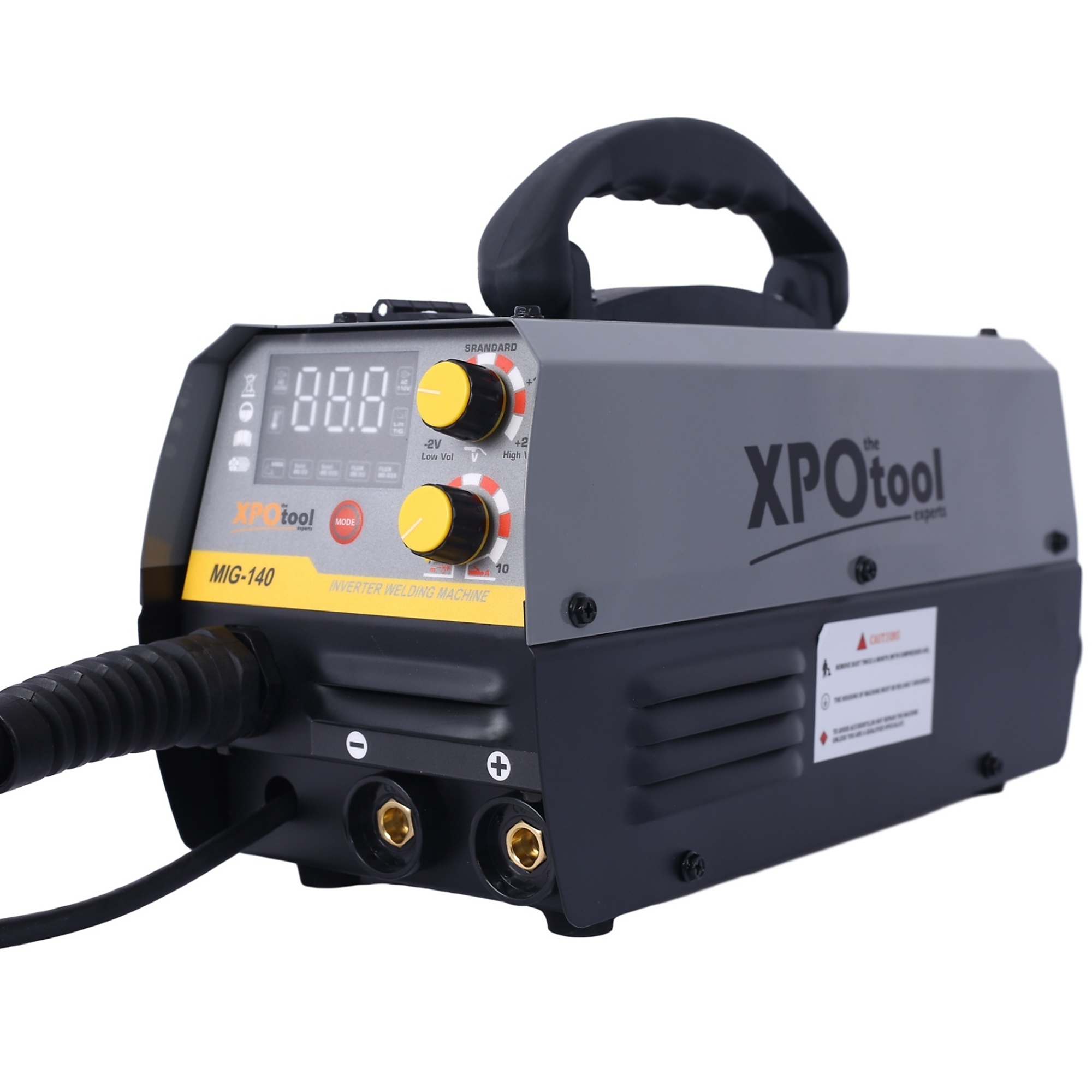 BlackTeck Multiprocess MIG Welder — 140A, Dual Voltage 110V/220V, 4-in-1, Model# N2-94407