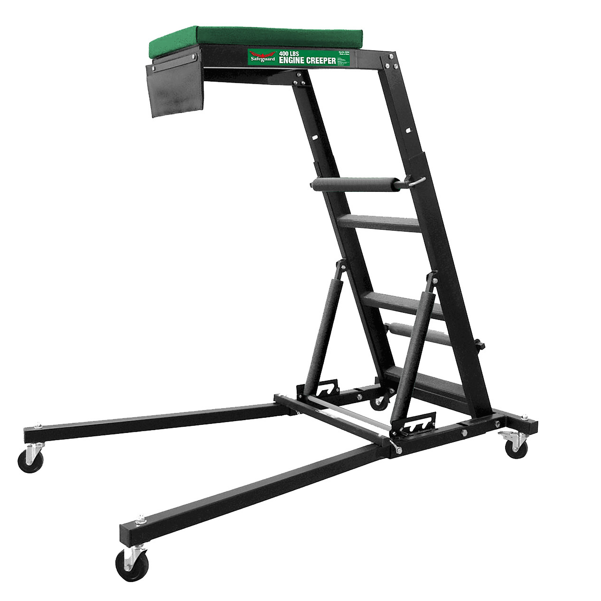 Safeguard Engine Creeper — 400-Lb. Capacity, Adjustable Padded Deck, Model# 69204