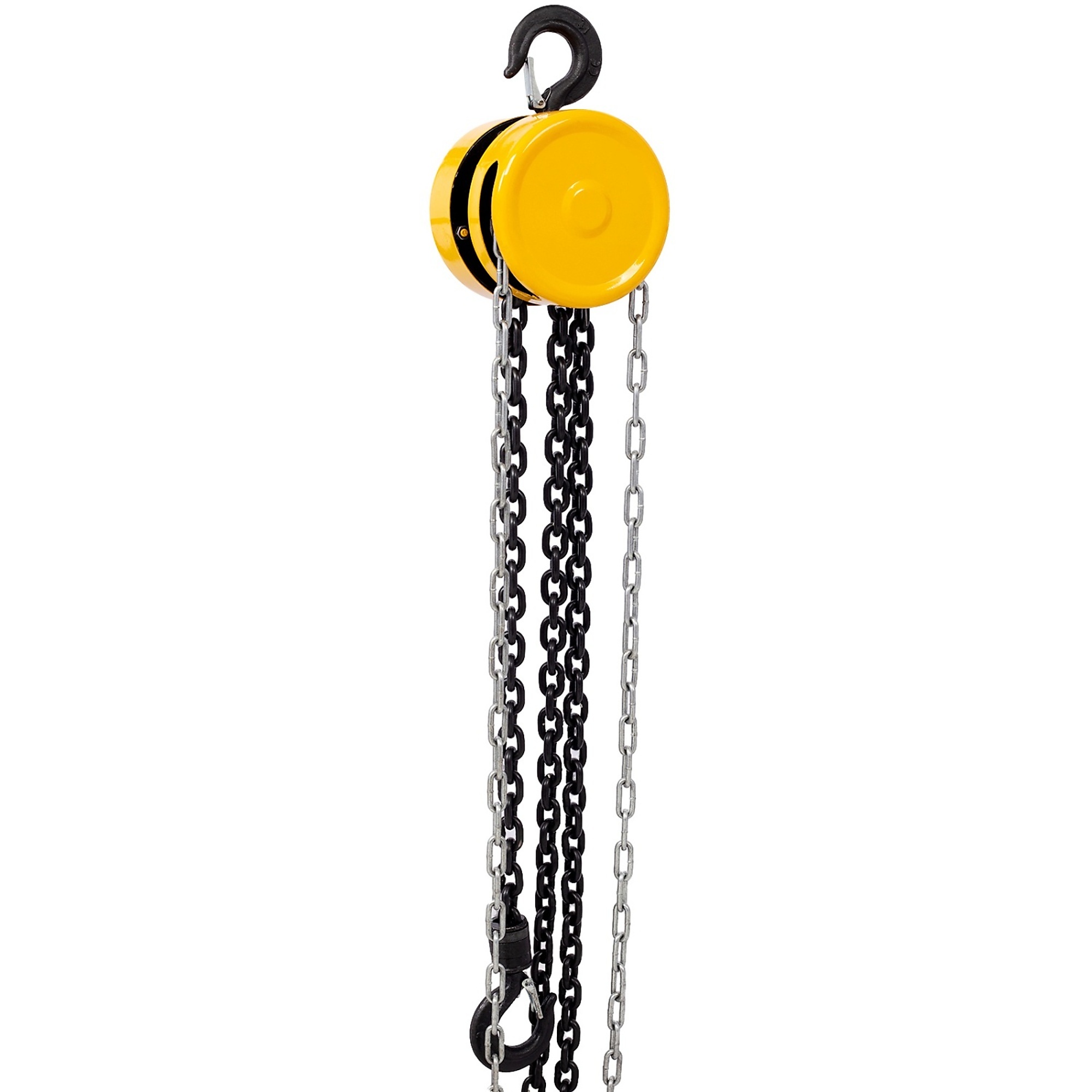 BlackTeck Manual Chain Hoist — 2200-Lb. Capacity, 10ft. Lift, Heavy-Duty Hooks, Model# N2-57610