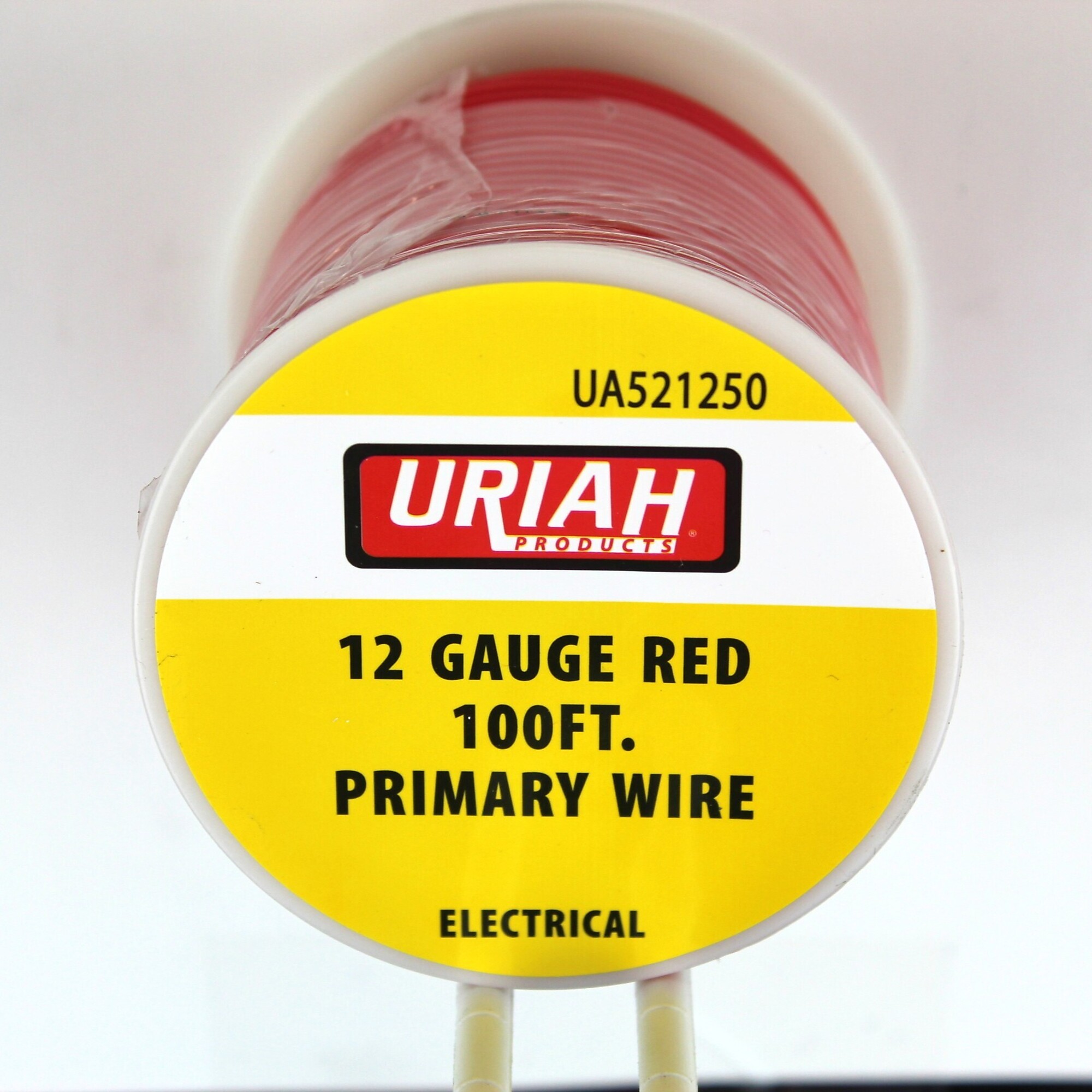 Uriah Products 12 AWG Stranded Wire — 100ft., Red, Model# UA521250