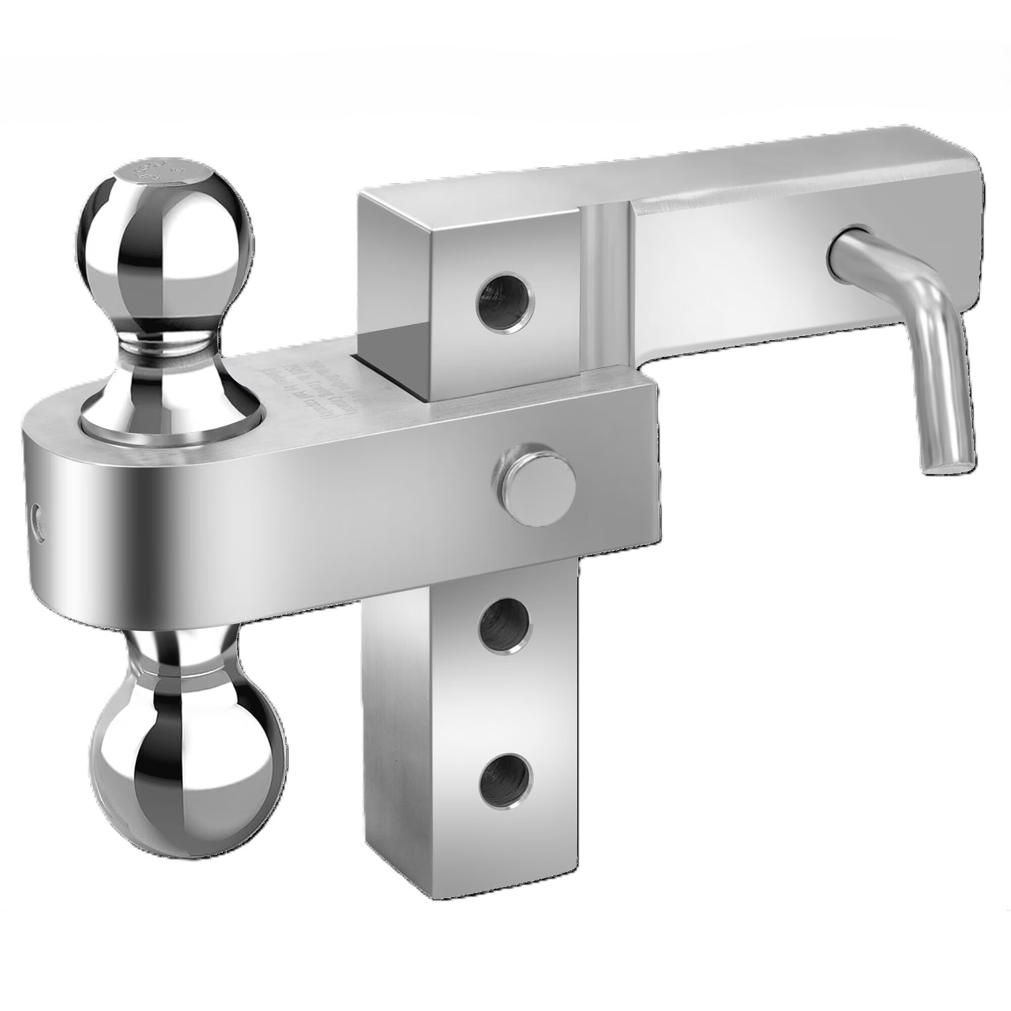 Uriah Products Aluminum Ball Mount — 6in. Drop, Fits 2in. Receiver, Model# UT623100