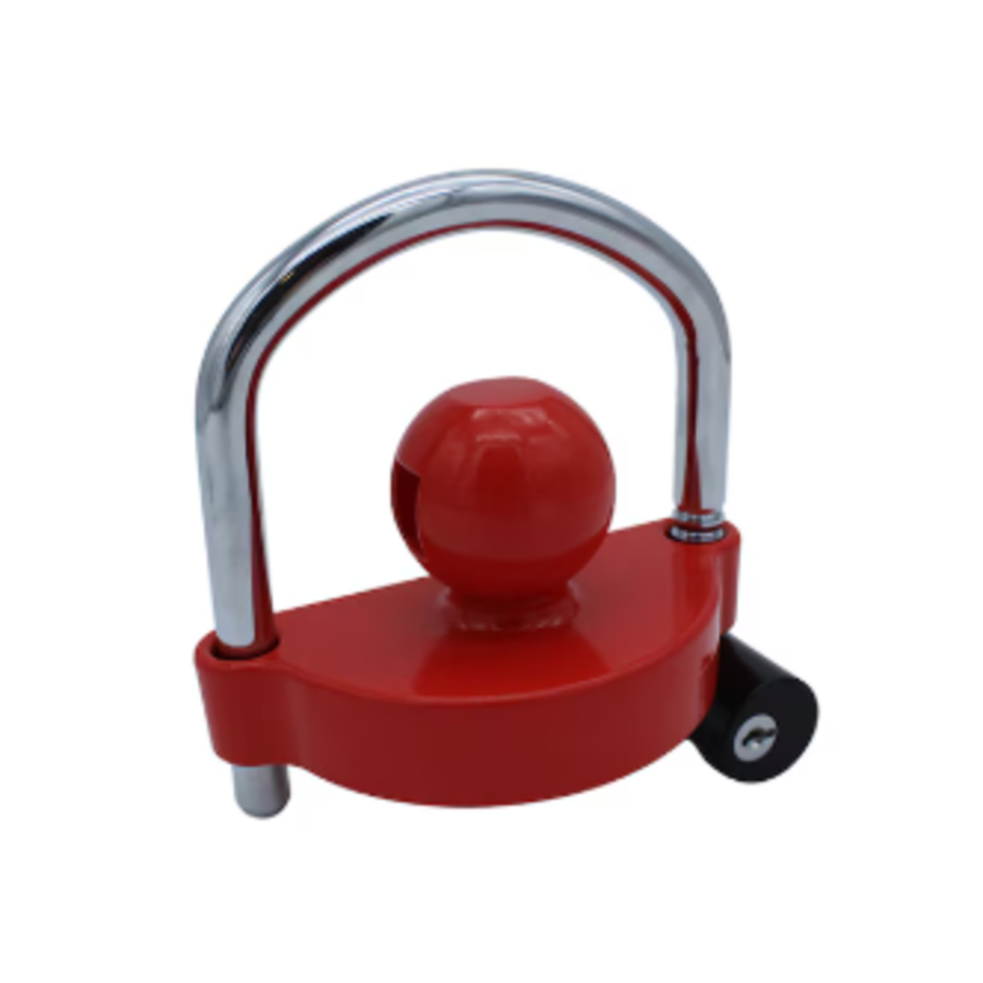 Uriah Products Universal Coupler Lock — Fits 1-7/8in., 2in. & 2-5/16in. Couplers, Red, Model# UC200180