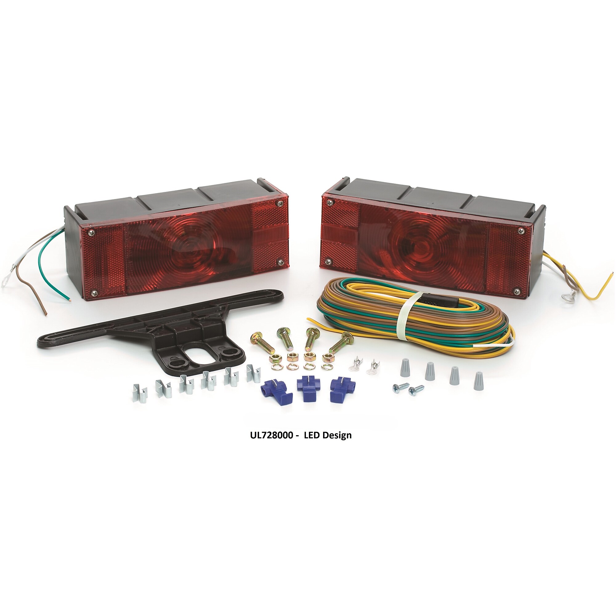 Uriah Products Submersible LED Trailer Light Kit — Low Profile, DOT-Approved, Model# UL728000