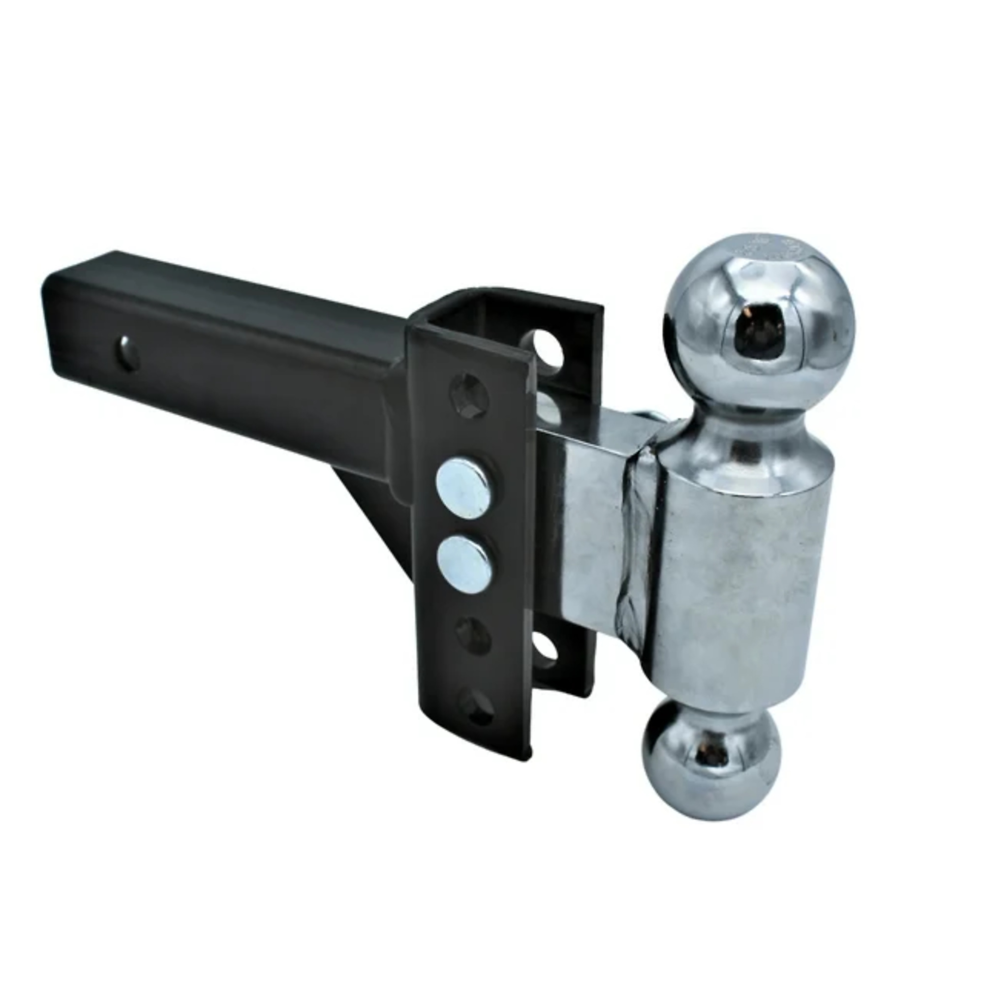 Uriah Products Steel Tow Ball Mount — Adjustable Dual Ball, 2in. & 2 5/16in., 5in. Drop, Model# UT623510