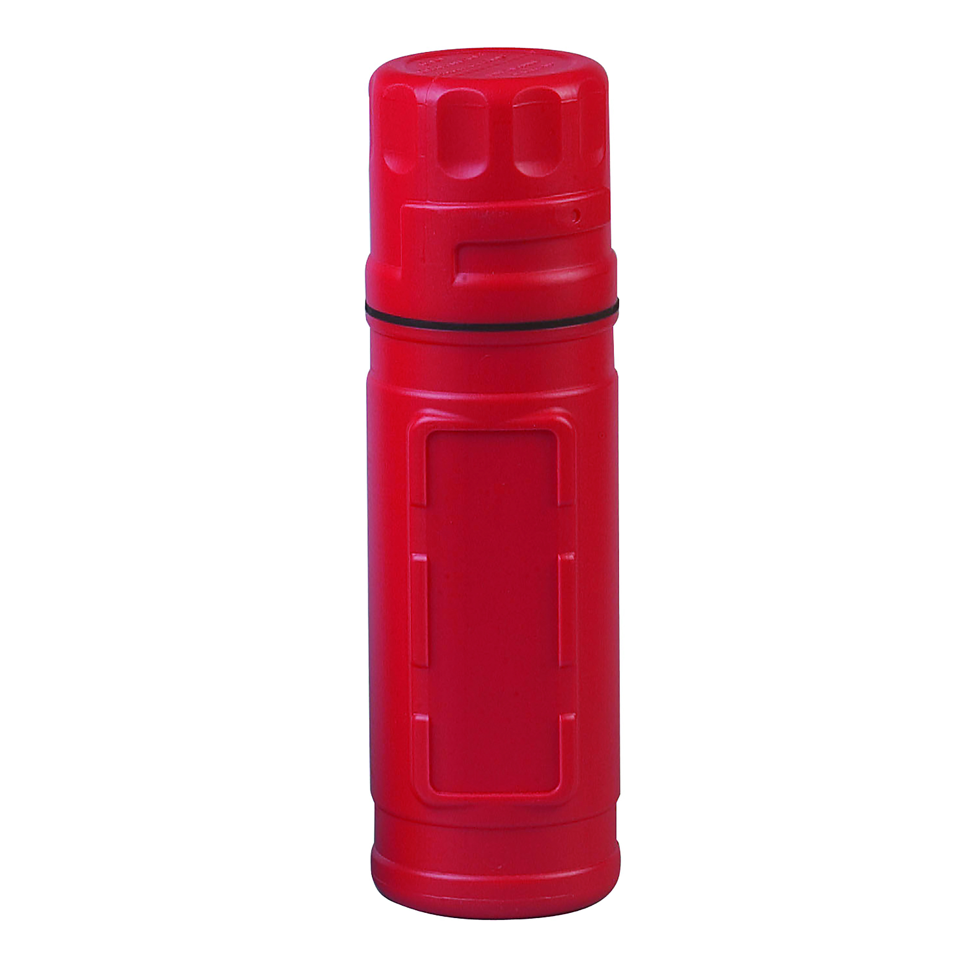 Justrite Doc Box Tube with Lid — Weather-Resistant Polyethylene, Red, 20 Pcs, Model# 23305