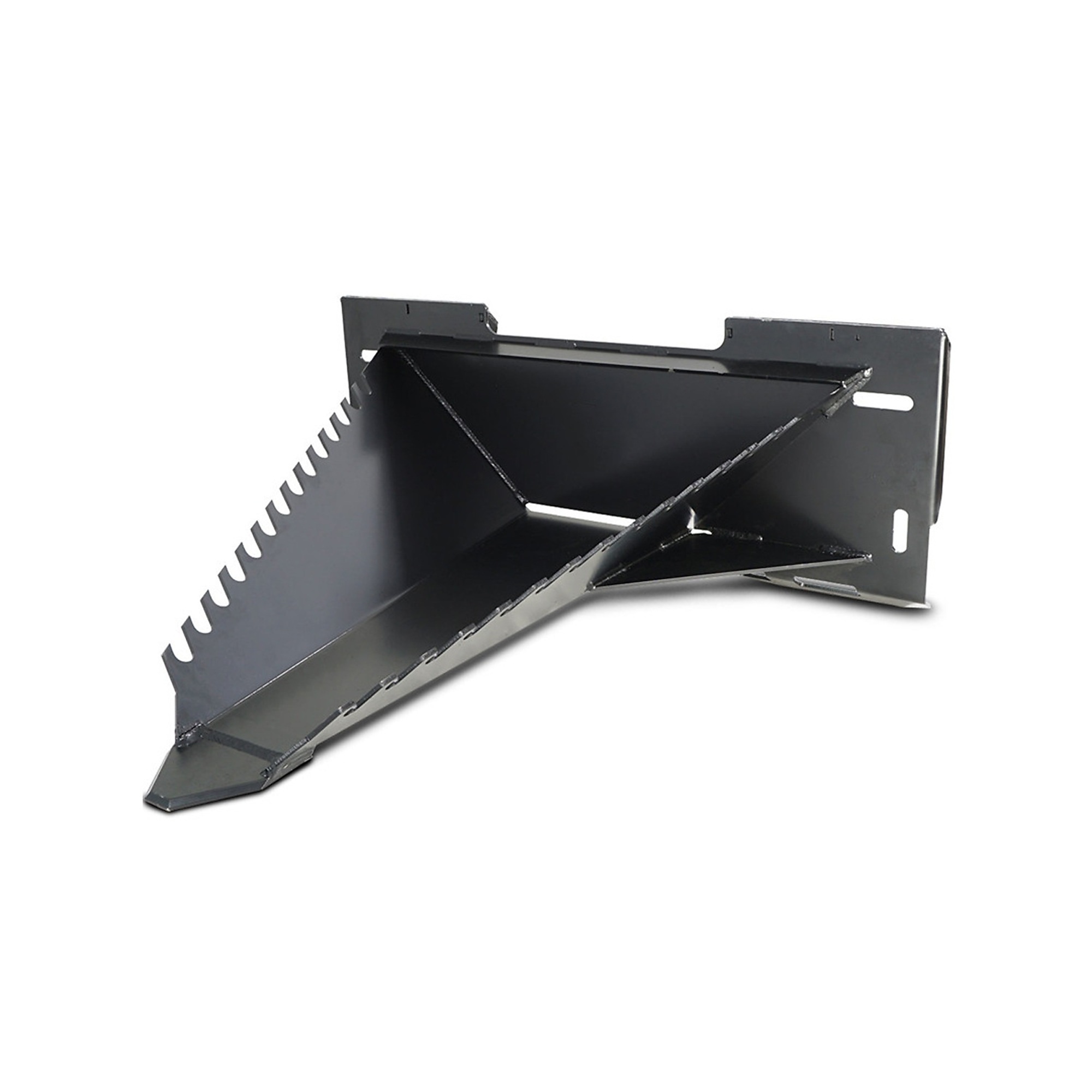 Braber 37in. Skid Steer Tree Stump Uprooter – Model BE-SSTS37