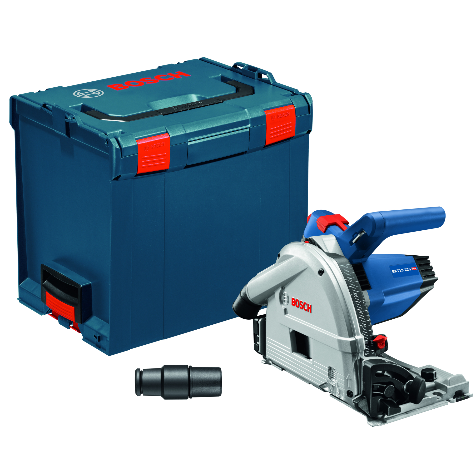 Bosch Track Saw with Plunge Action and L-Boxx Carrying Case — 6 1/2in., Model# GKT13-225L