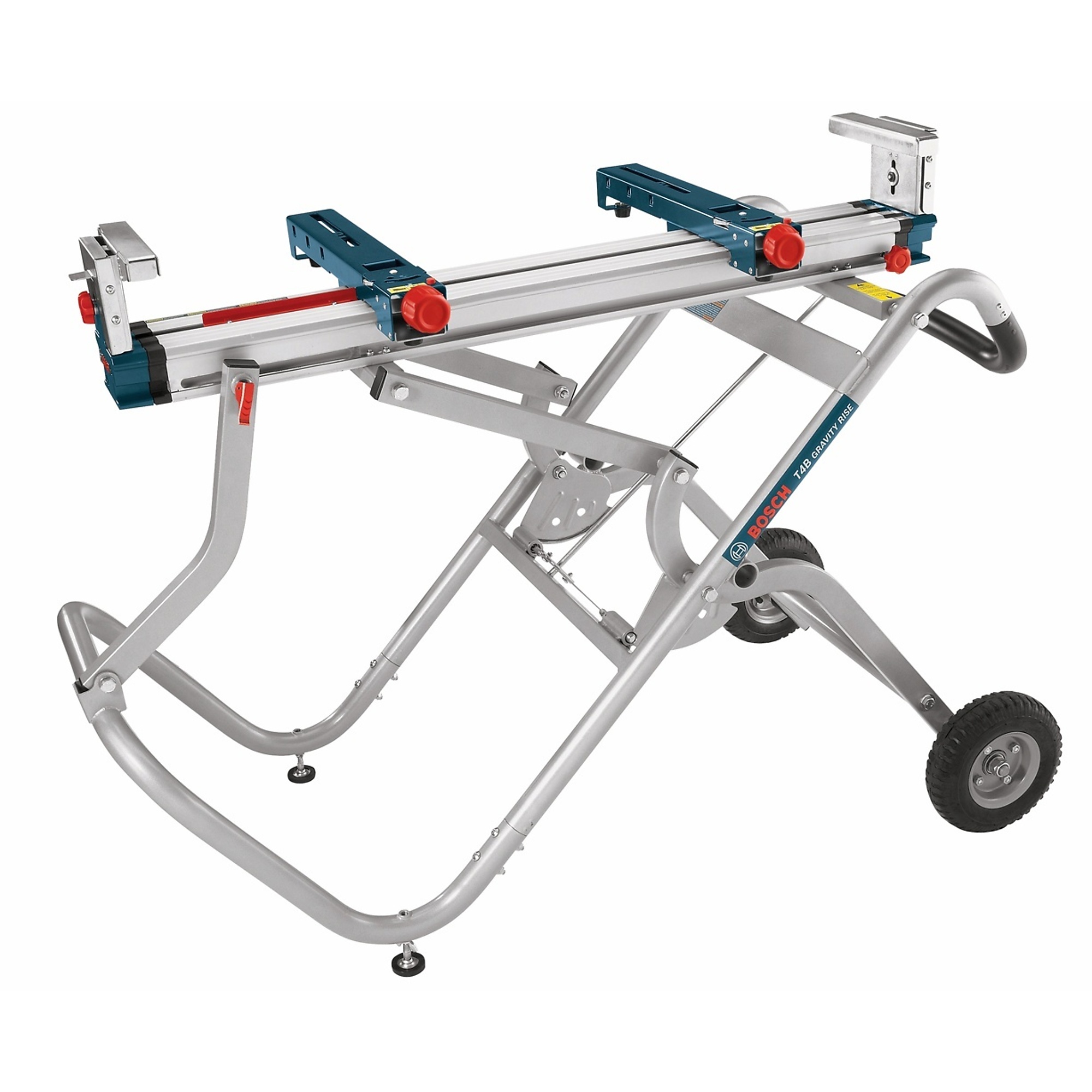 Bosch Gravity-Rise Miter Saw Stand with Wheels, Model# T4B