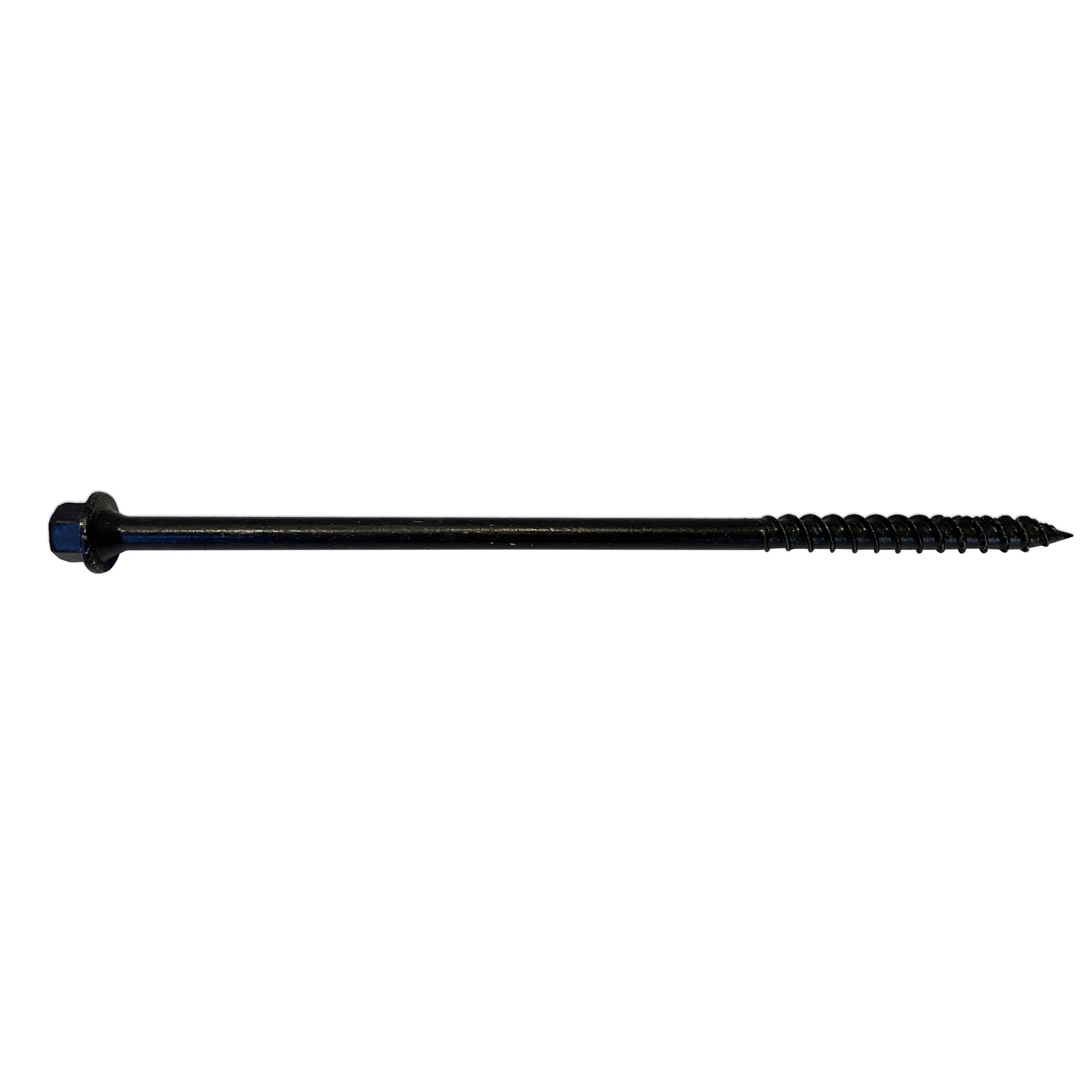 Acorn Hardware Ceramic Timber Hex Screws — 1/4in. x 8in. x 5/16in., Corrosion-Resistant, ASTM B117, Model# LTS-147850