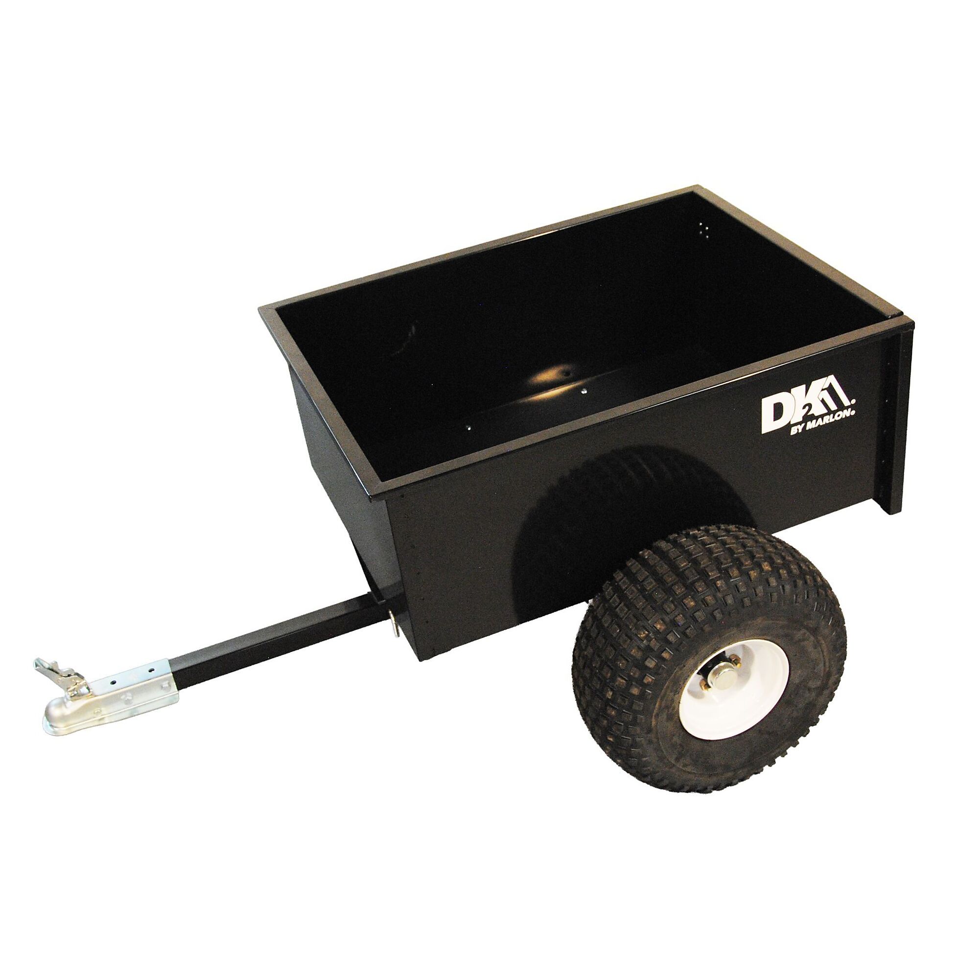DK2 by Marlon ATV Trailer — 700-Lb. Capacity, Heavy-Duty Steel, Quick-Release Tilting Bed, Model# 430-0001