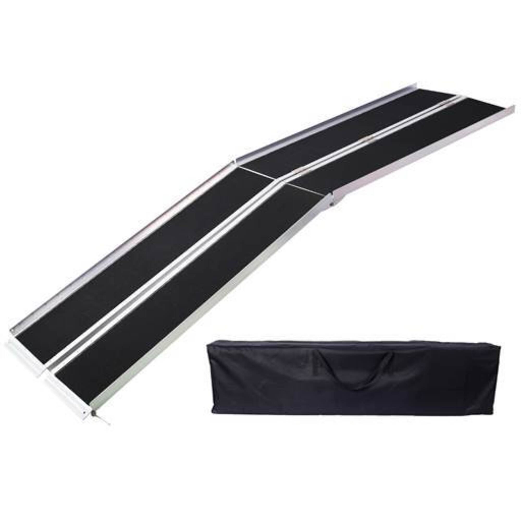 10' Foldable Wheelchair Ramp 600 lb Capacity (with bag), BAC-W465142522