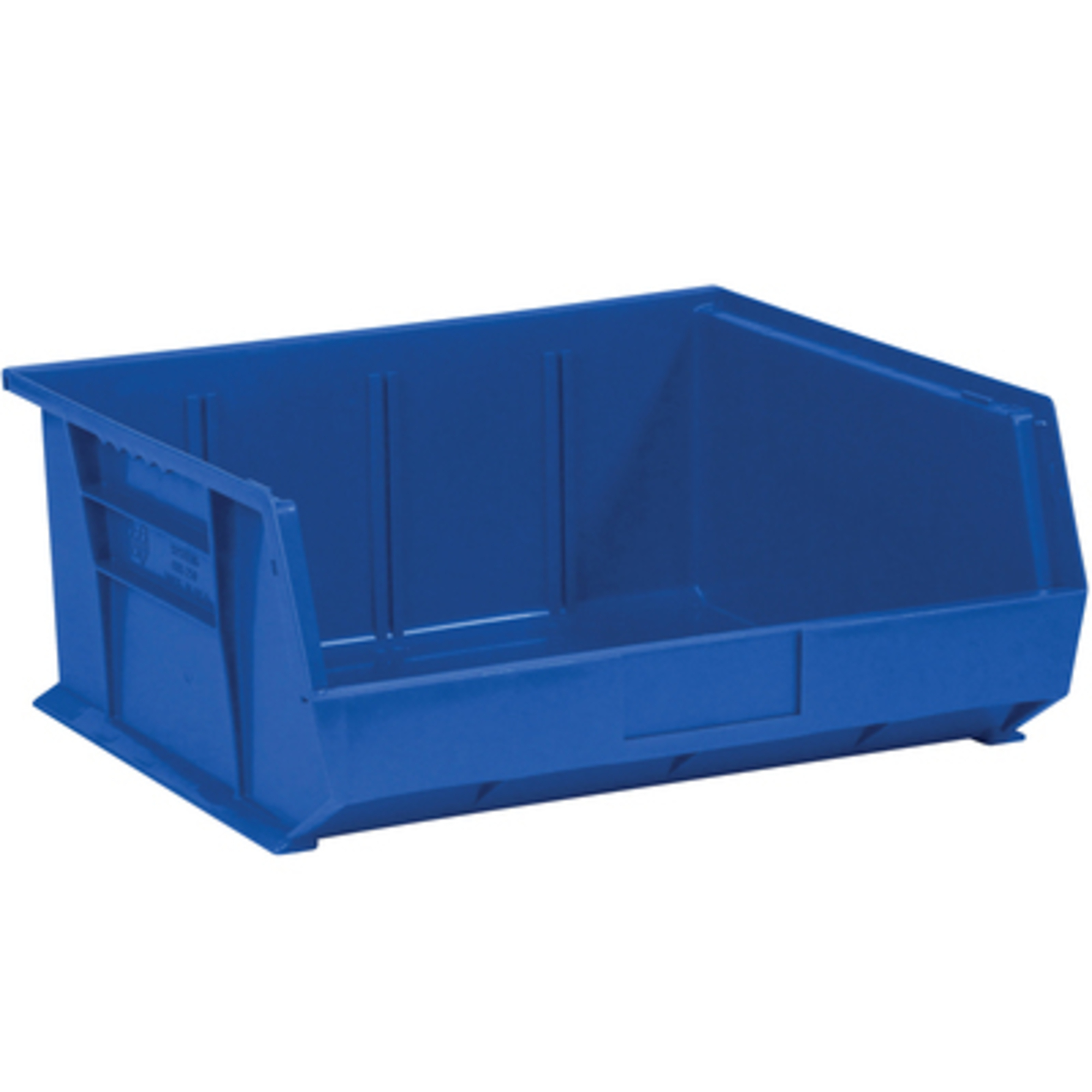 Pro Stack Blue Container 14 3/4 x 16 1/2 x 7in. Blue Plastic Stack HBB 6/CS, Height 7 in, Width ...