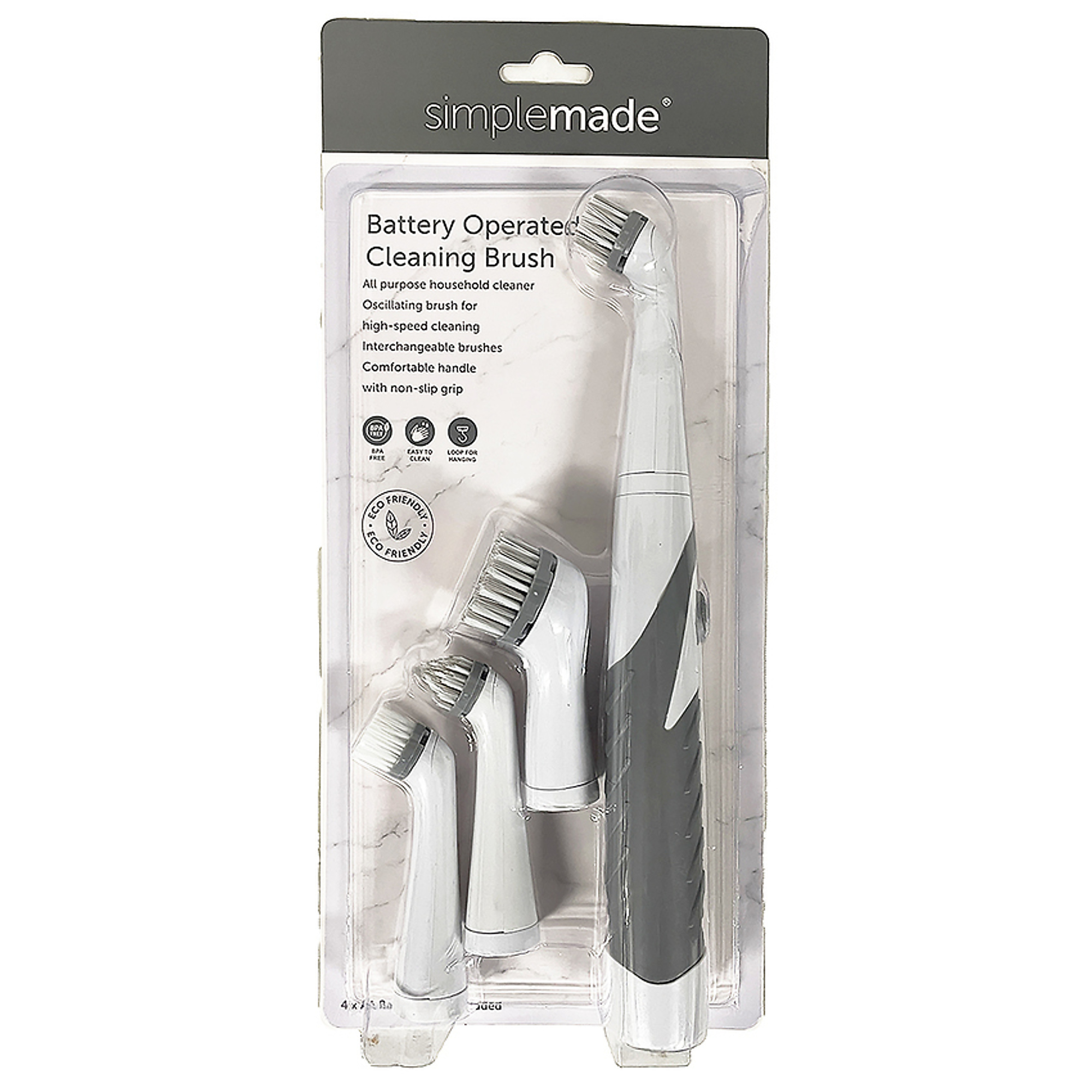 Simplemade Battery Operated Cleaning Brush, Model #DGCLNES1PS MUL