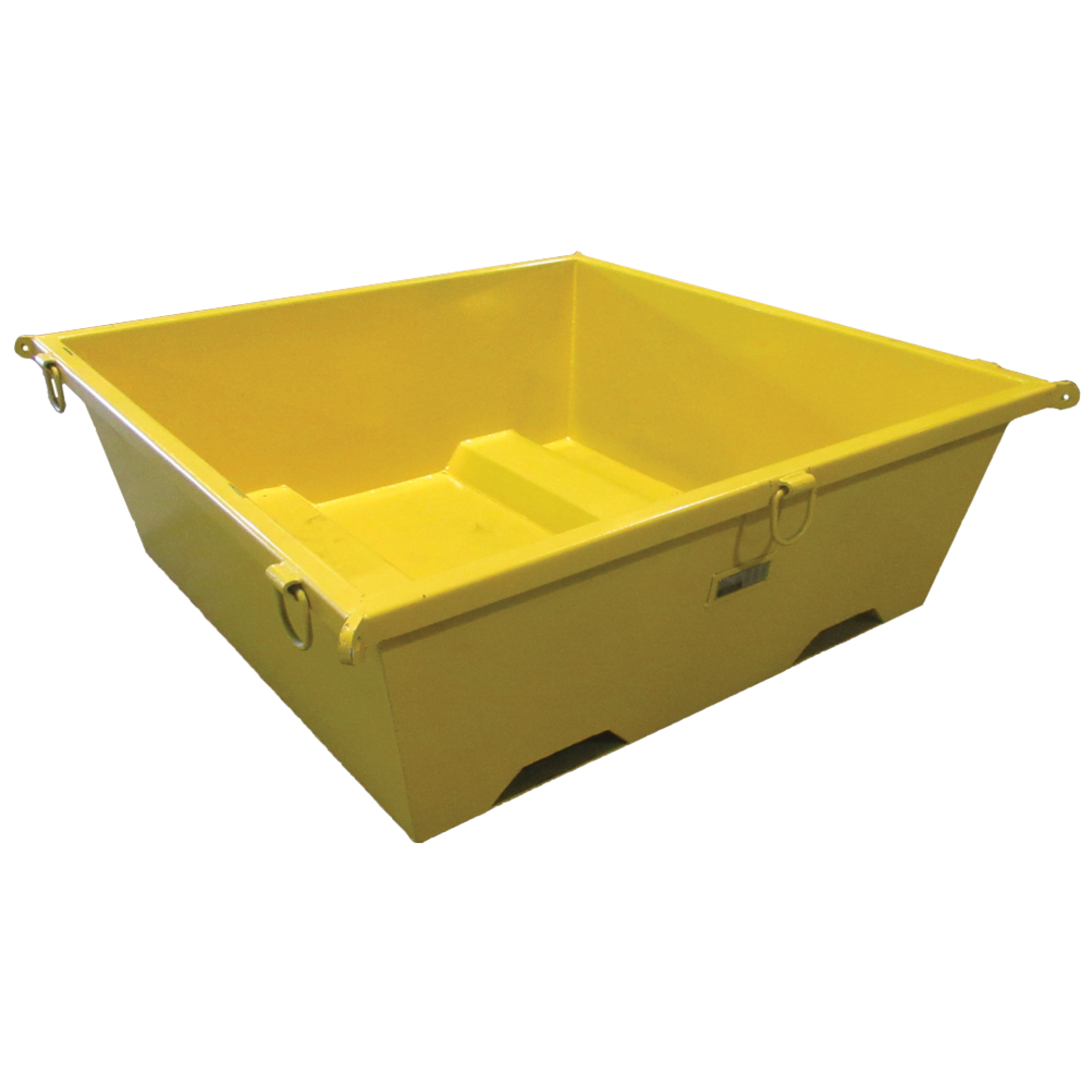 Concrete Pump Supply, Steel Washout Pan, (72" x 72" x 24" - 2.0 CY)