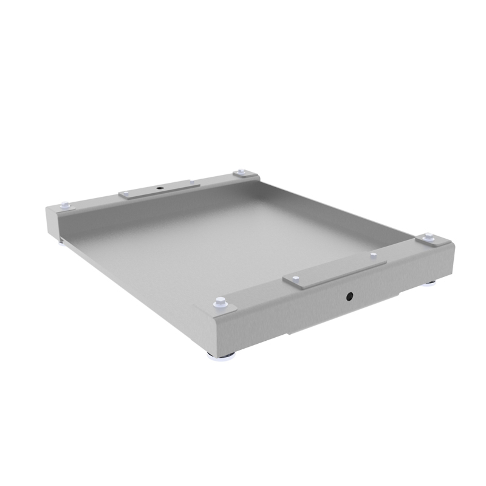 B-TEK Heavy Duty Industrial 30x30 2.5k Stainless Steel Drum Scale Base Only