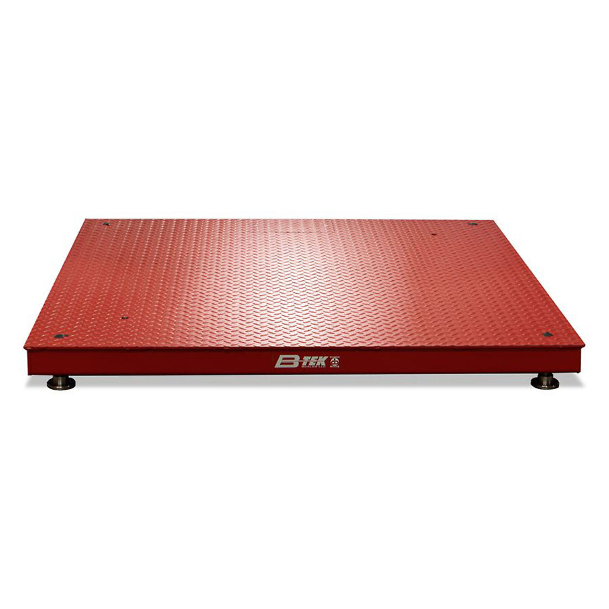 B-TEK Heavy Duty Industrial 5x5 5k Carbon Steel Floor Scale Base Only