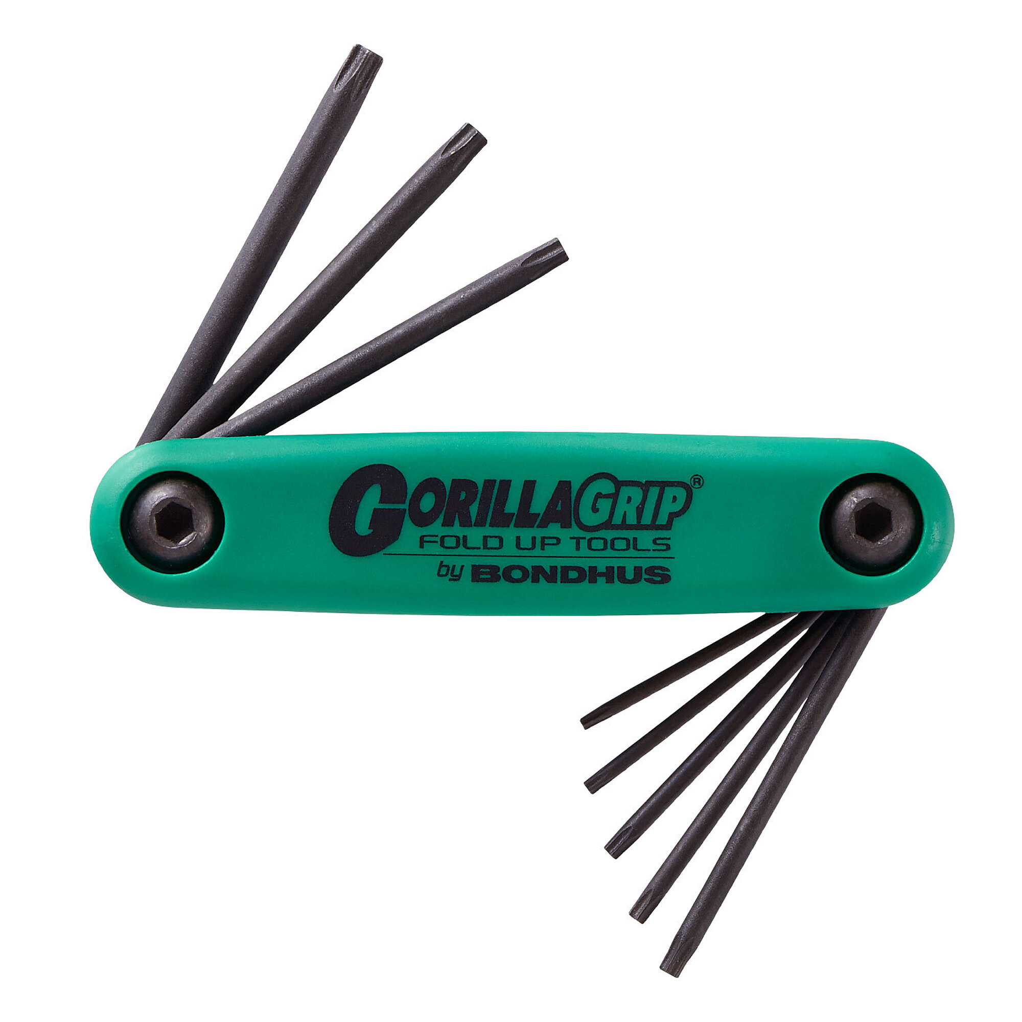 Bondhus Torx Fold-Up Set of 8, T6-T25, Model 12632