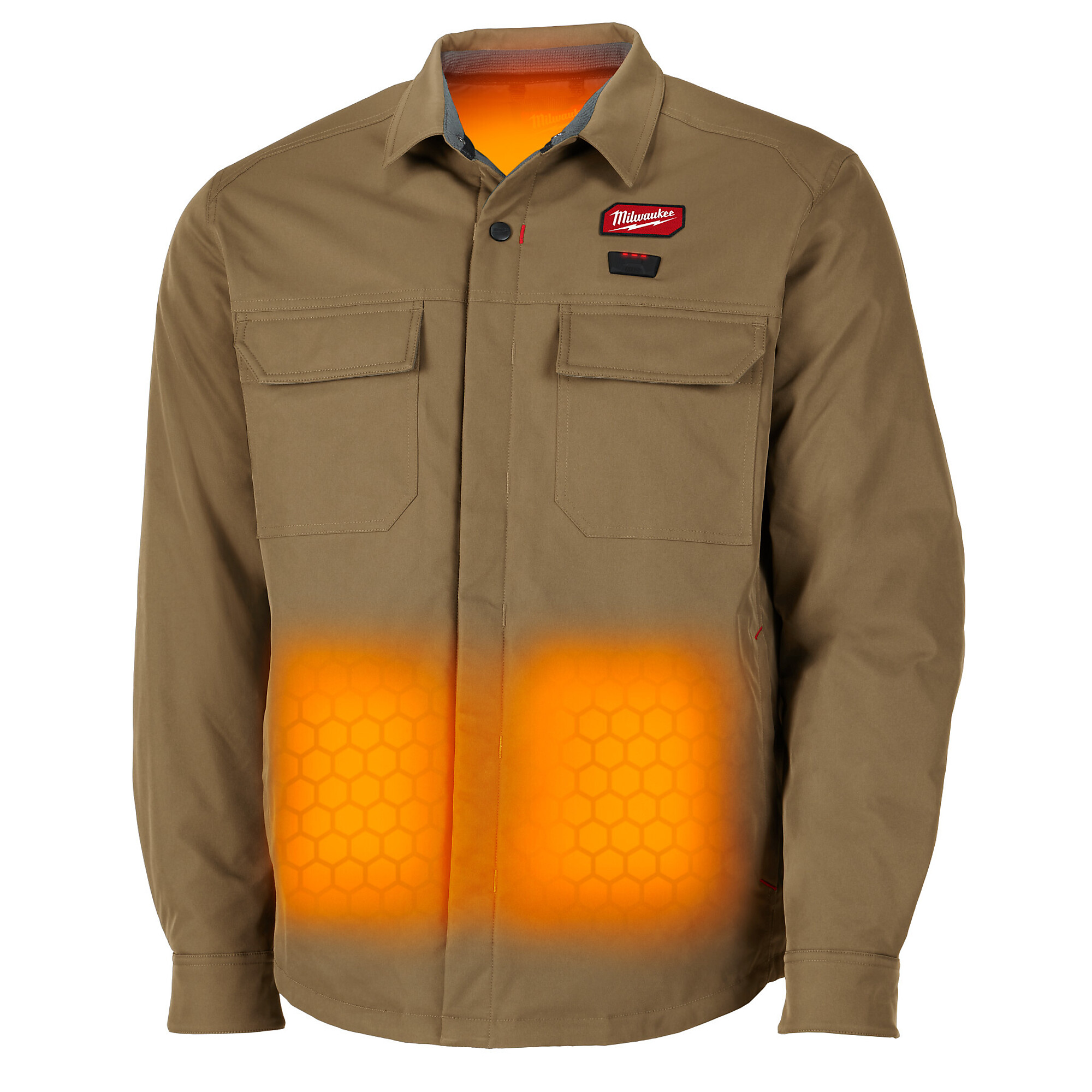 Milwaukee M12™ Shirt Jacket - Khaki XL