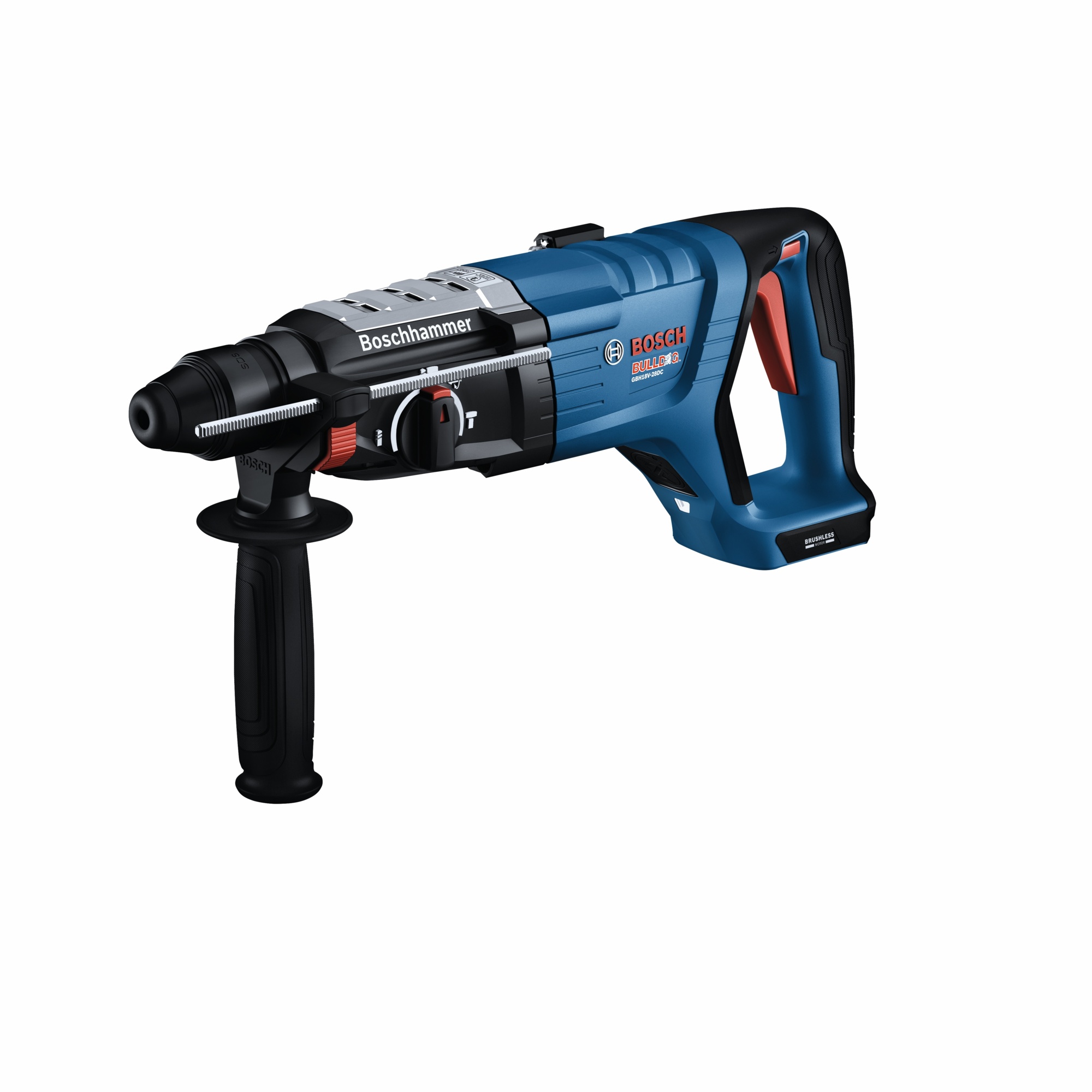 Bosch 18V Brushless Connected-Ready SDS-plus Bulldog Rotary Hammer — 1-1/8in., Bare Tool, Model# GBH18V-28DCN