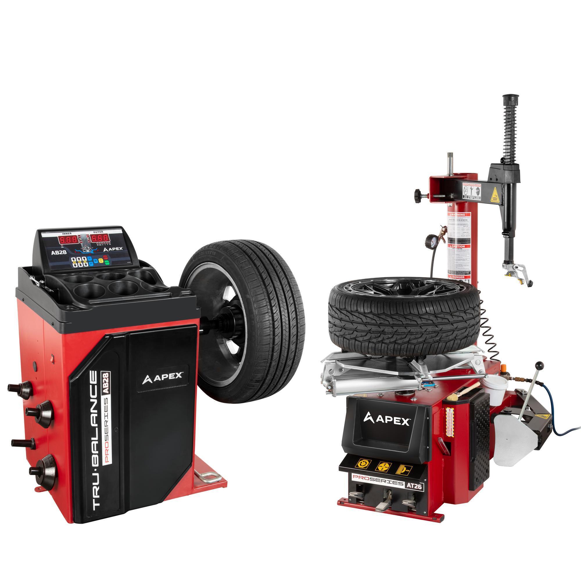 AT26 - AB28 Combo Tire Changer and Wheel Balancer