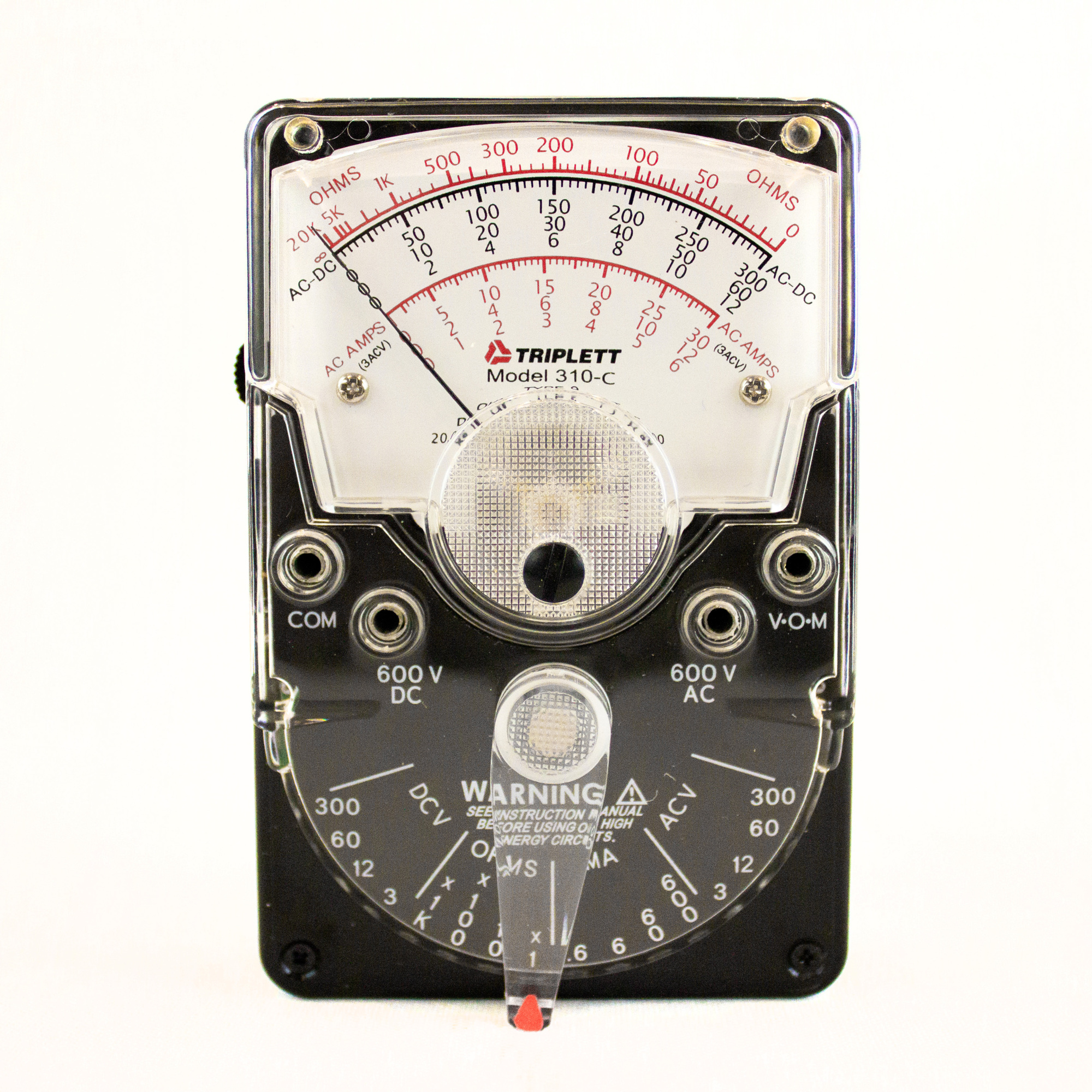 Triplett 3022 Compact VOM w/ polarity reversing switch, Model 310-C