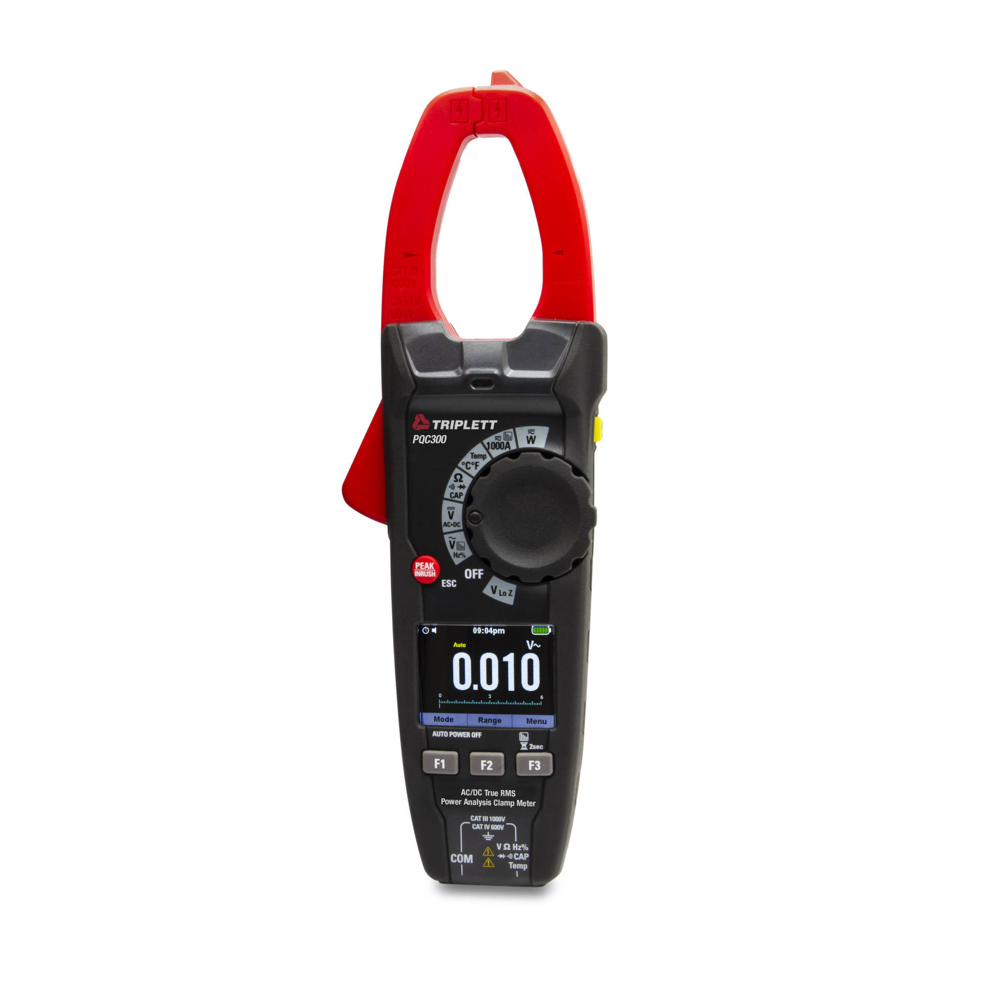 Triplett PQC300 Single Phase True RMS Power Quality Clamp Meter