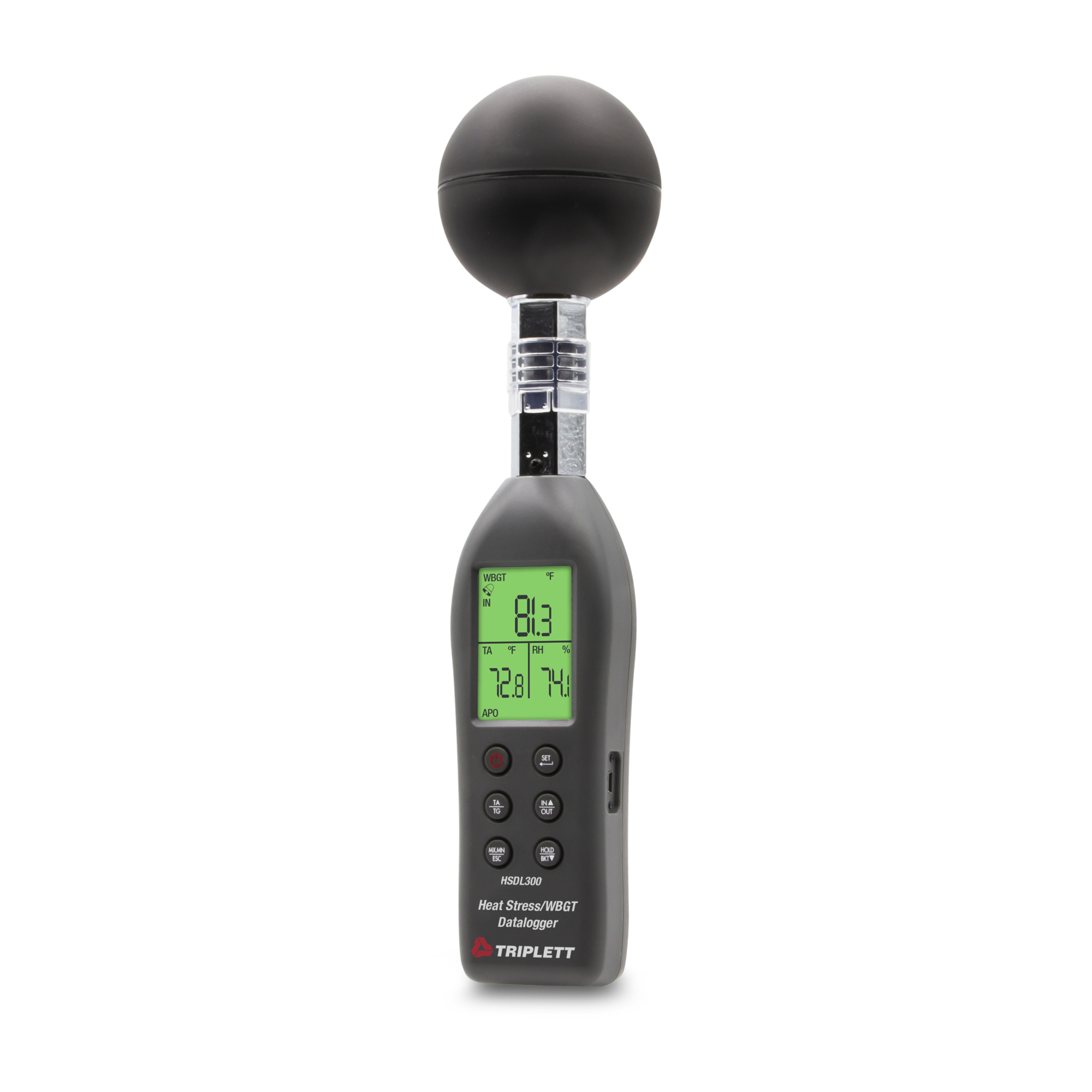 Triplett HSDL300 Heat Stress  Index/ WBGT Datalogger