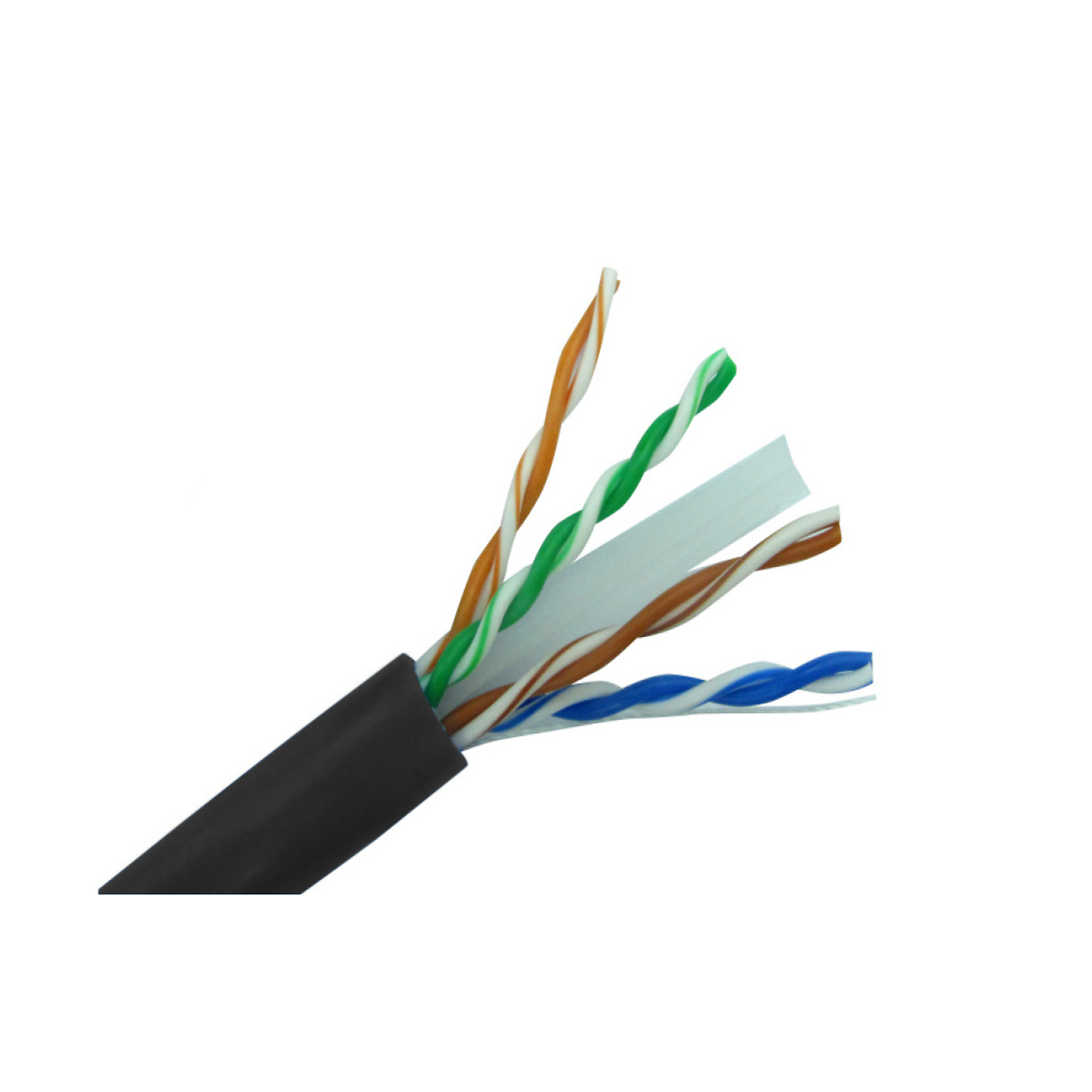 Triplett CAT6AU-1000BK CAT6A UTP 23AWG Cable 1000' Black