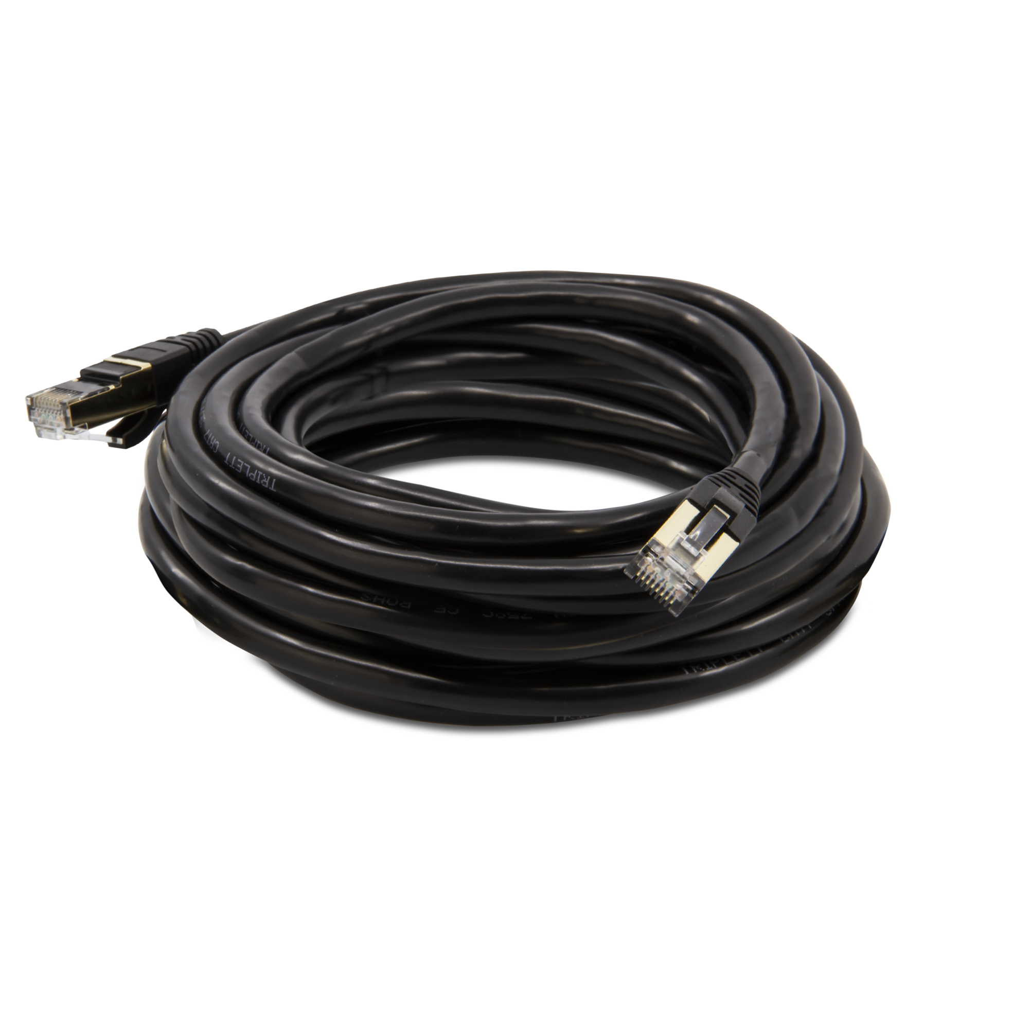 Triplett CAT7-25BK CAT 7 10GBPS Professional Grade, SF/FTP 26AWG ...