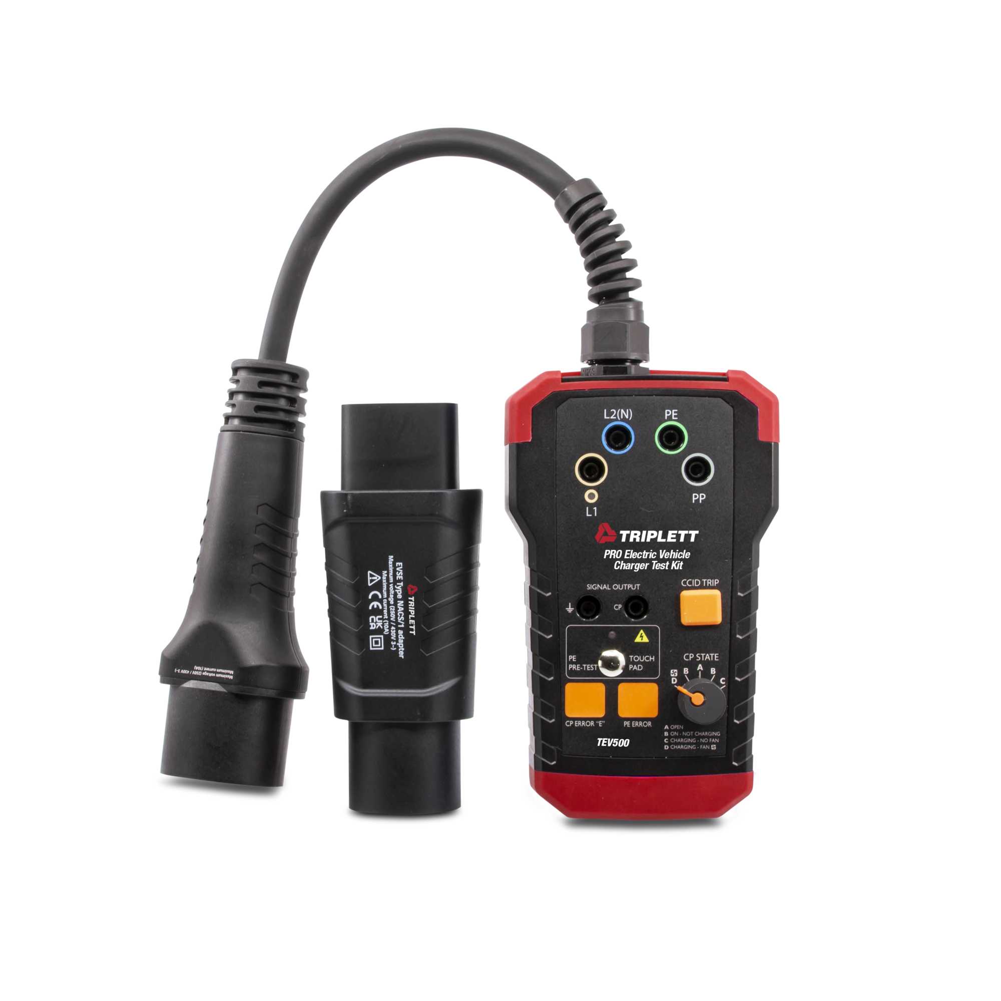 Triplett TEV500 Pro Electric Vehicle Charger Test Kit