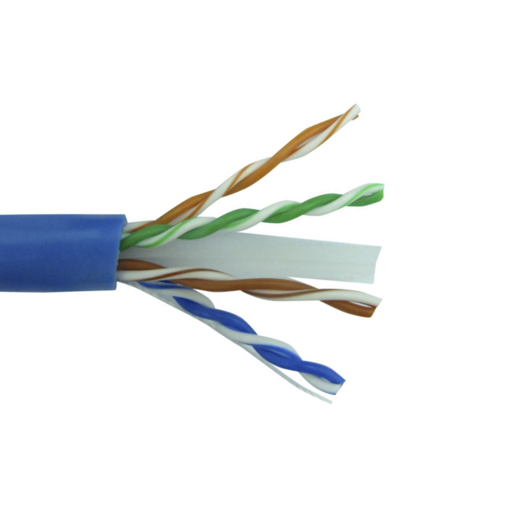 Triplett CAT6AU-1000BL CAT6A UTP 23AWG Cable 1000' Blue