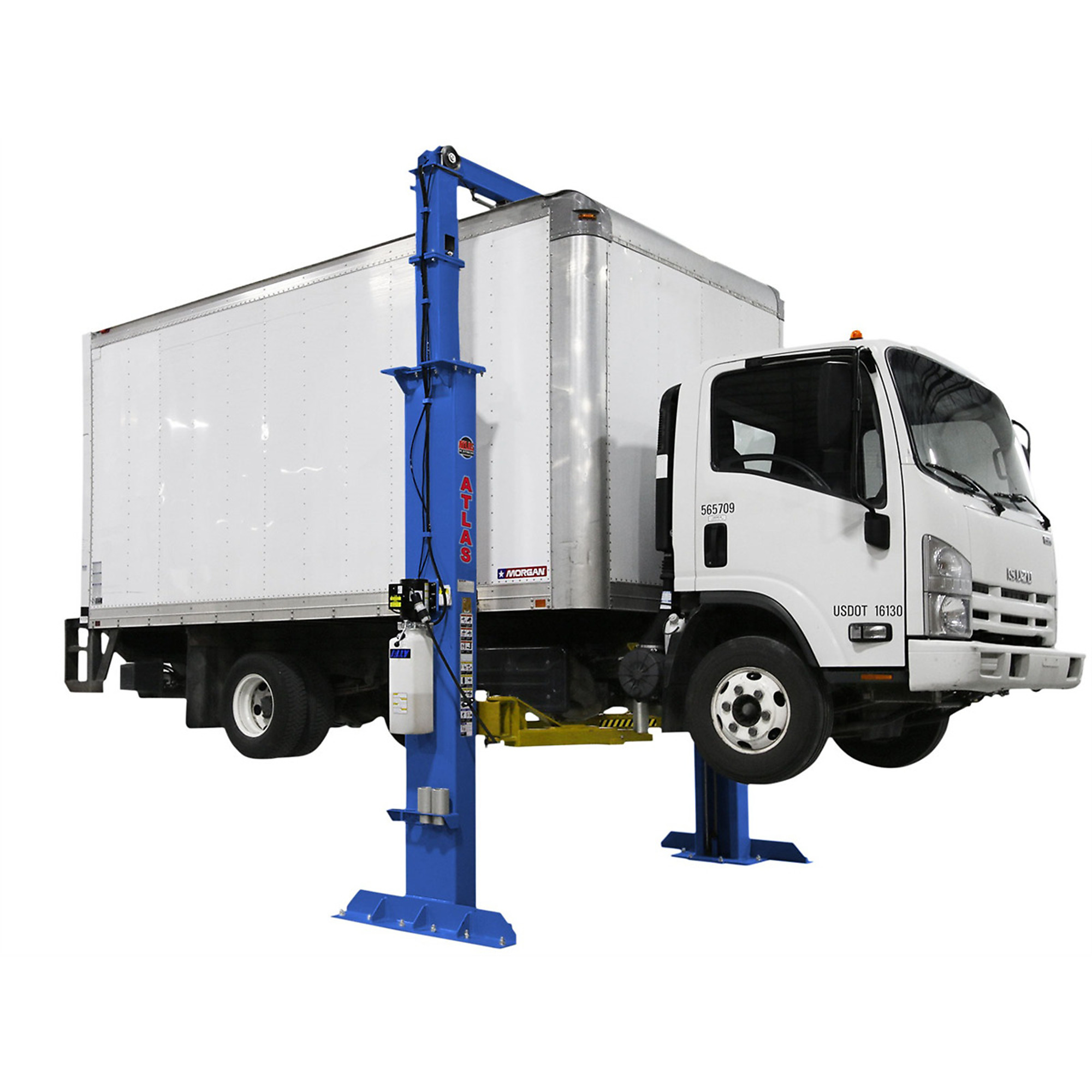 Atlas Automotive Equipment PVL15 Platinum 2-Post Commercial Grade Vehicle Overhead Lift, 15’ Minimum Ceiling Height, ALI Certified, 15,000lb, Extra Tall/Wide, Symmetric Arms, ALLY AL2300 Power Unit