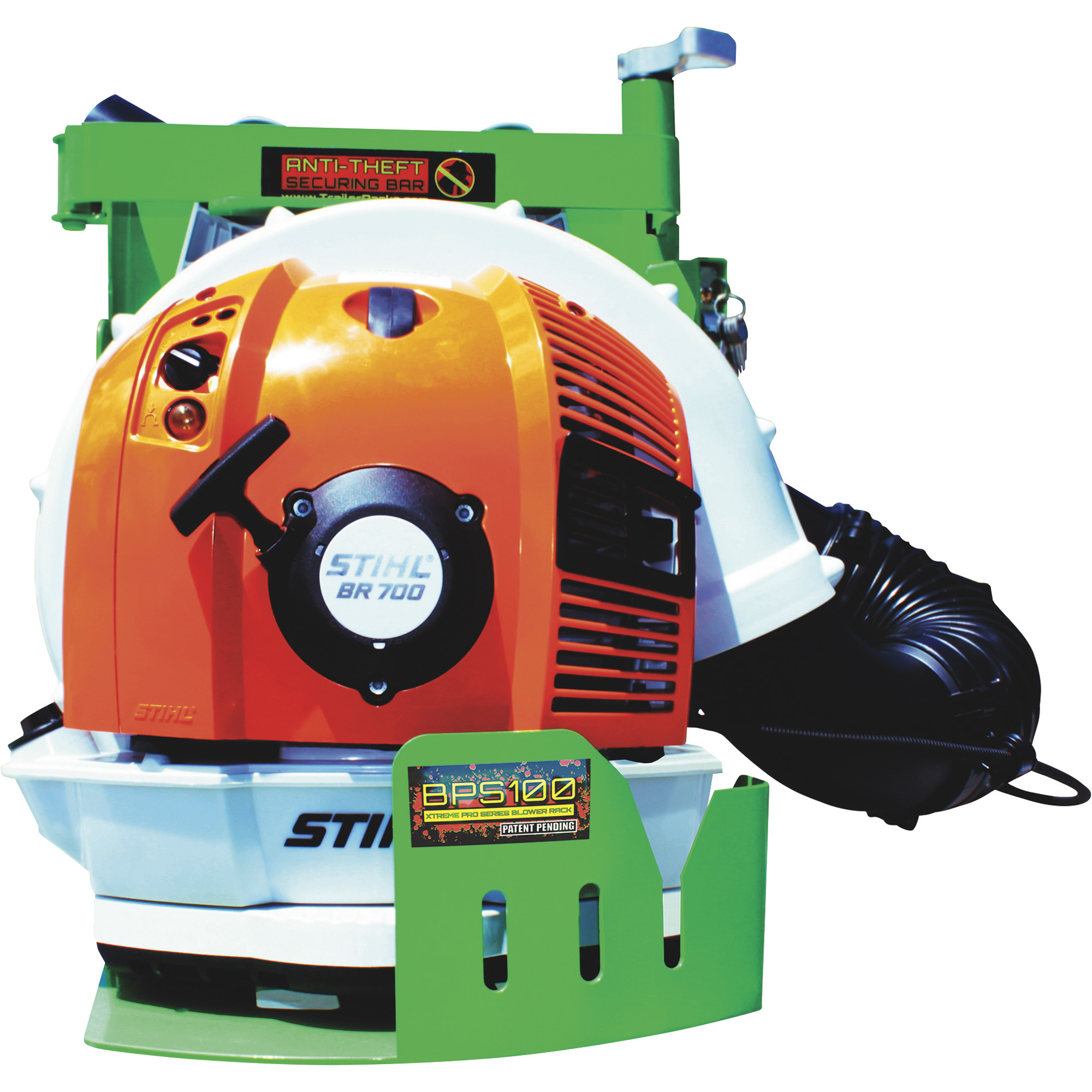 Trailer Racks Xtreme Pro Series Backpack Blower Rack, Model BPS100D