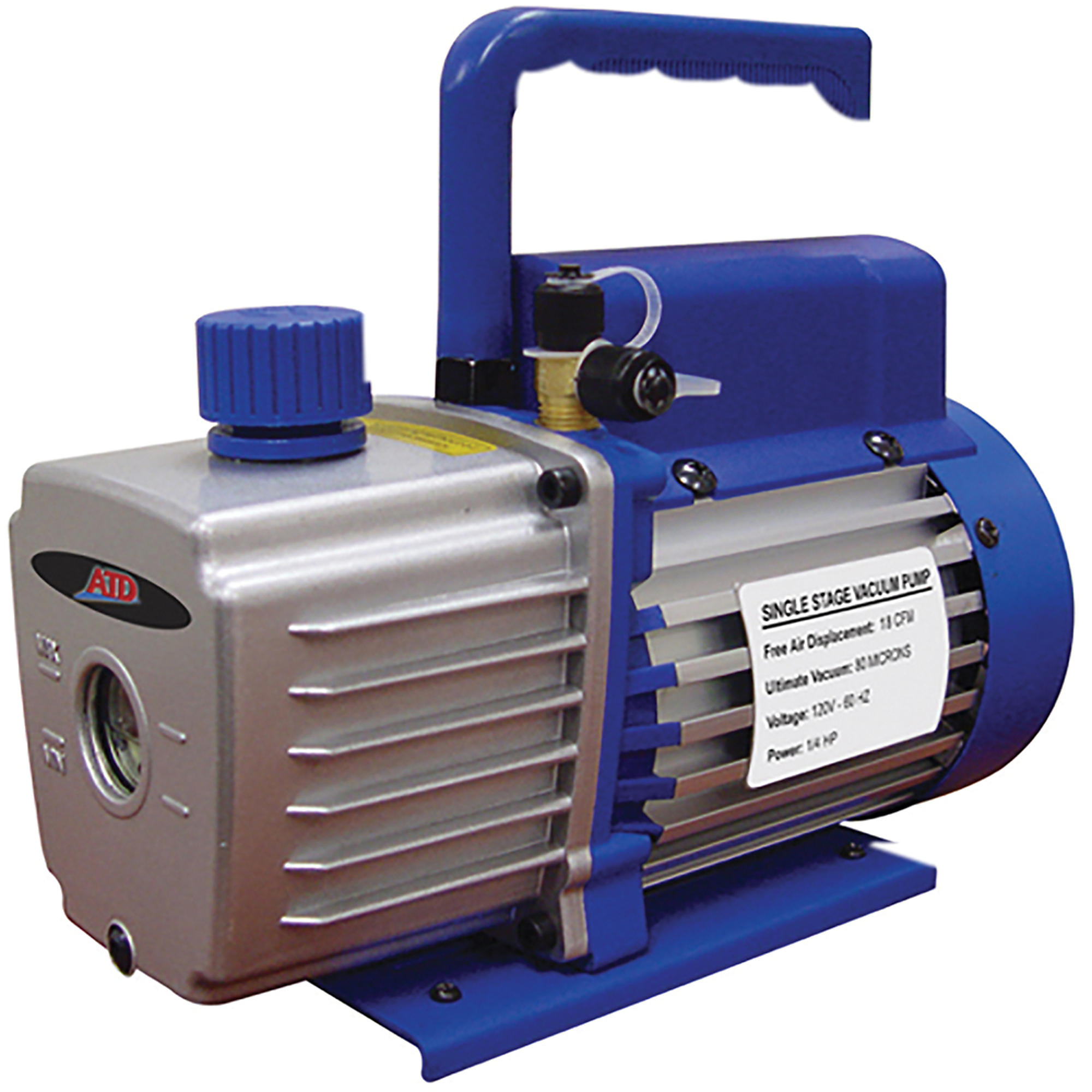 ATD A/C VACUUM PUMP 1.8 CFM SINGLE STAGE, Model# 10233
