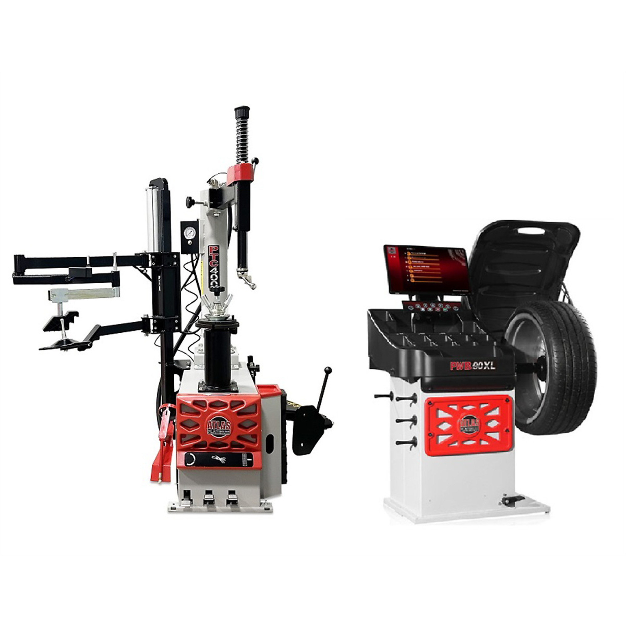Atlas Automotive Equipment Platinum PTC400 + PWB90XL Combo Package