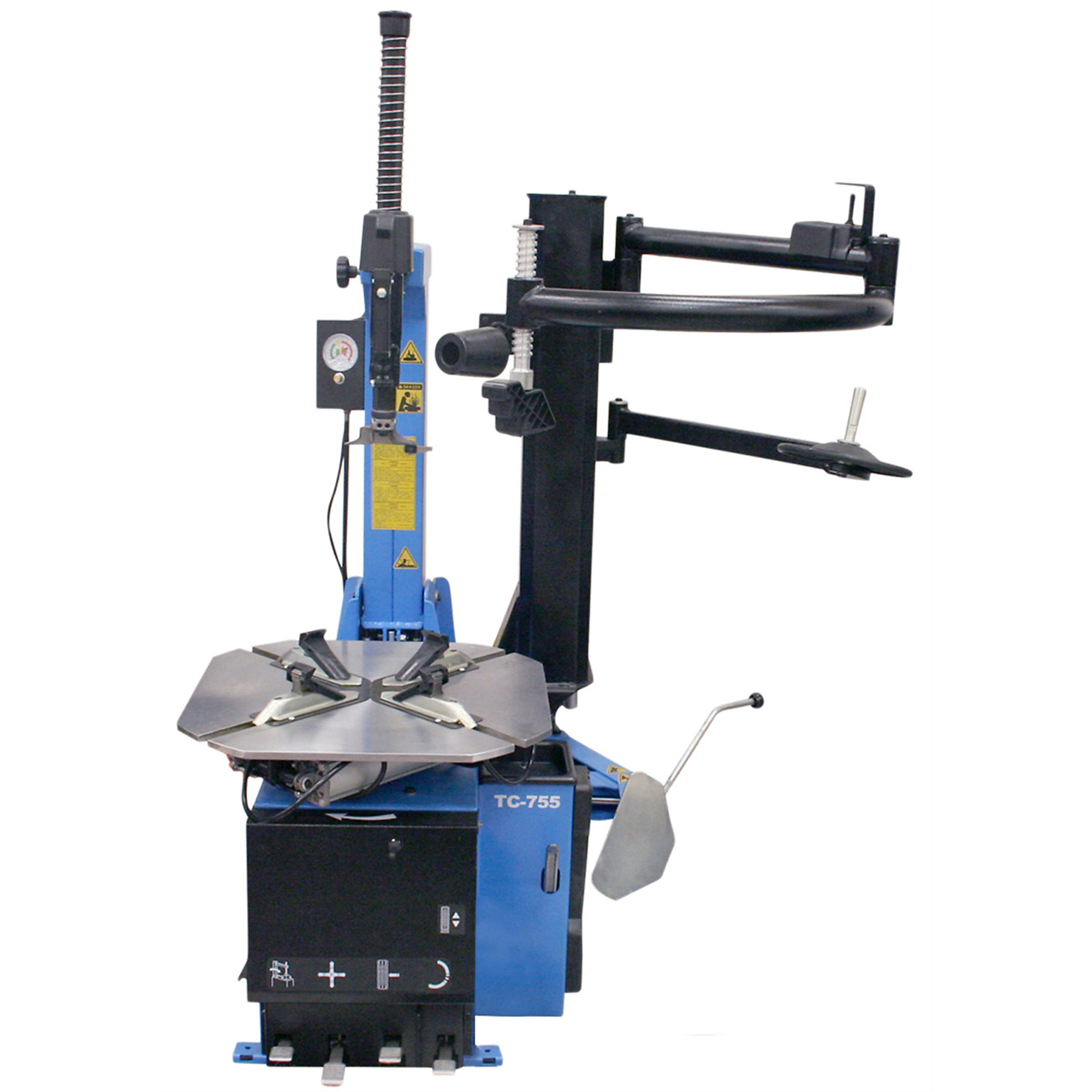 Atlas Automotive Equipment Tilt-Back Rim-Clamp Tire Changer — E-Z Arm, Model# ATETC755EZ-FPD