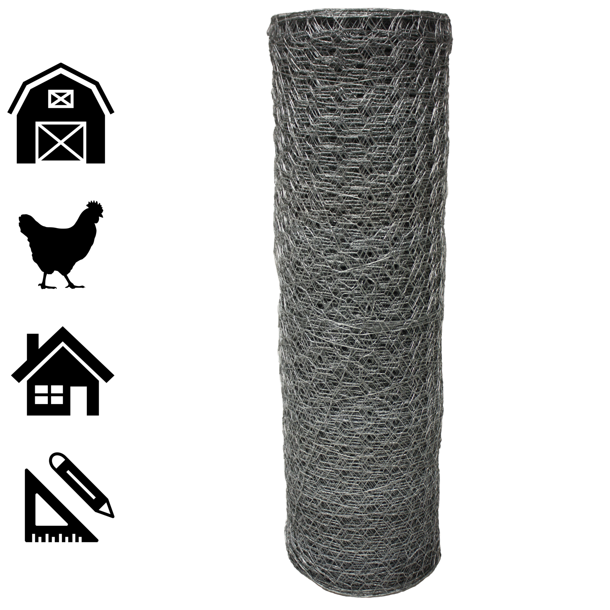 Acorn Hardware - Poultry Netting - 2 in. x 4 ft. x 150 ft. - Model PN248150