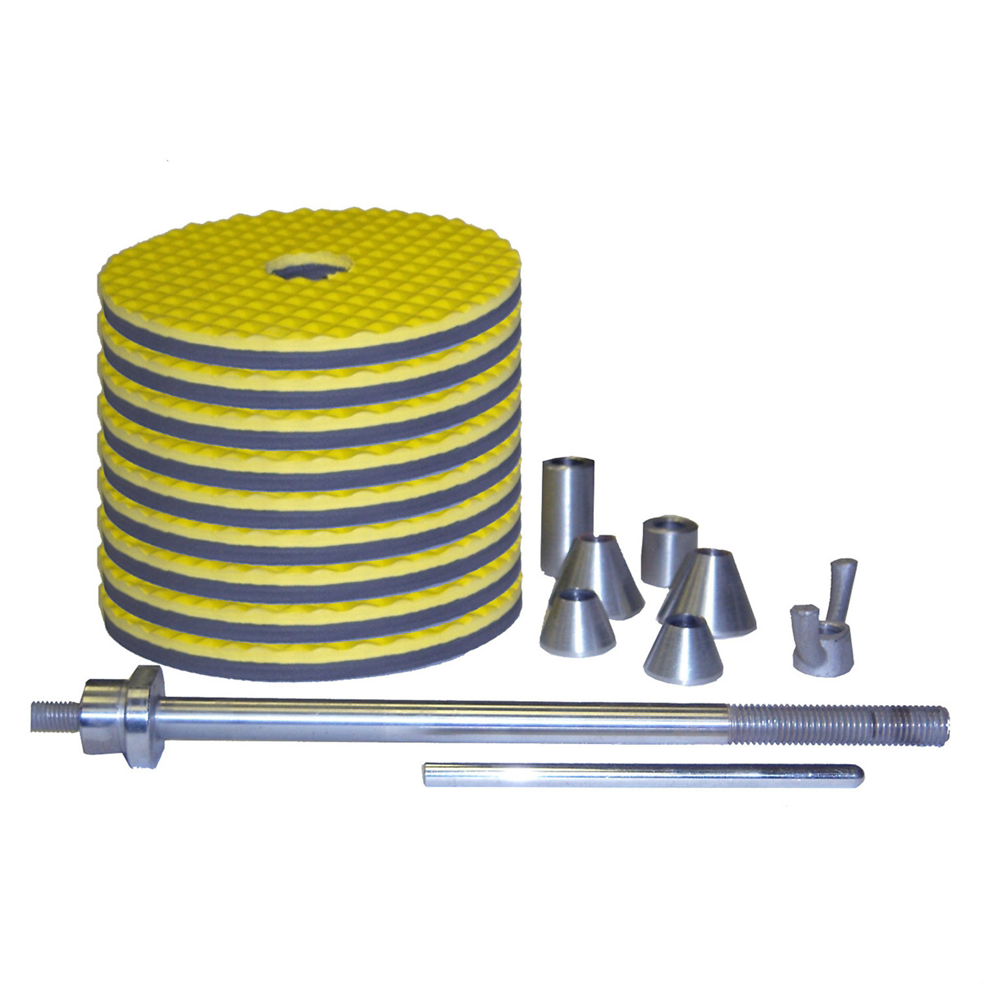 Atlas Automotive Equipment Wheel Balancer Motorcycle Adapter Kit (Standard Size)