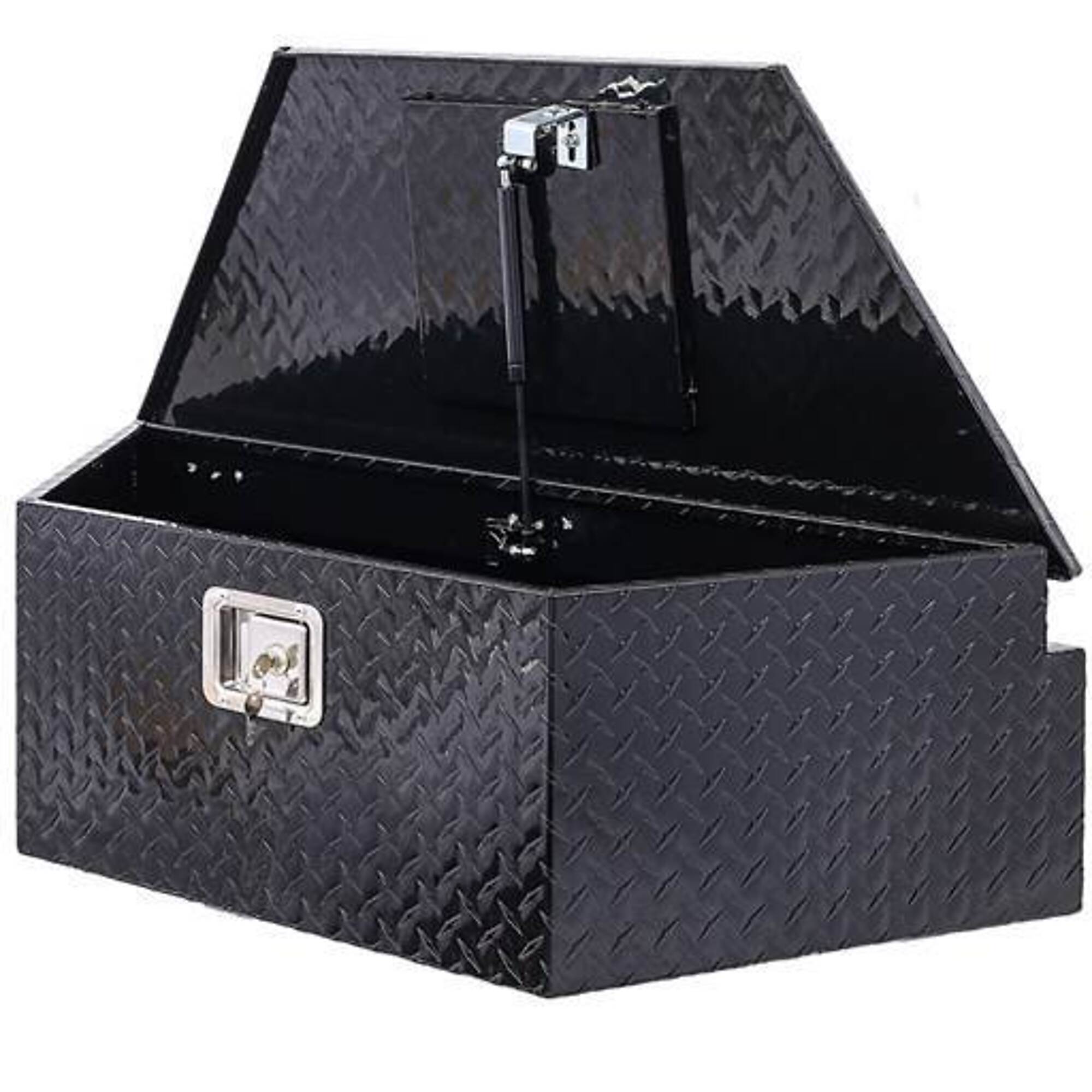 39 Inch Tool Box 39-inch Aluminum Truck Bed Tool Box w/lock keys, black, BAC-W46581851 ...