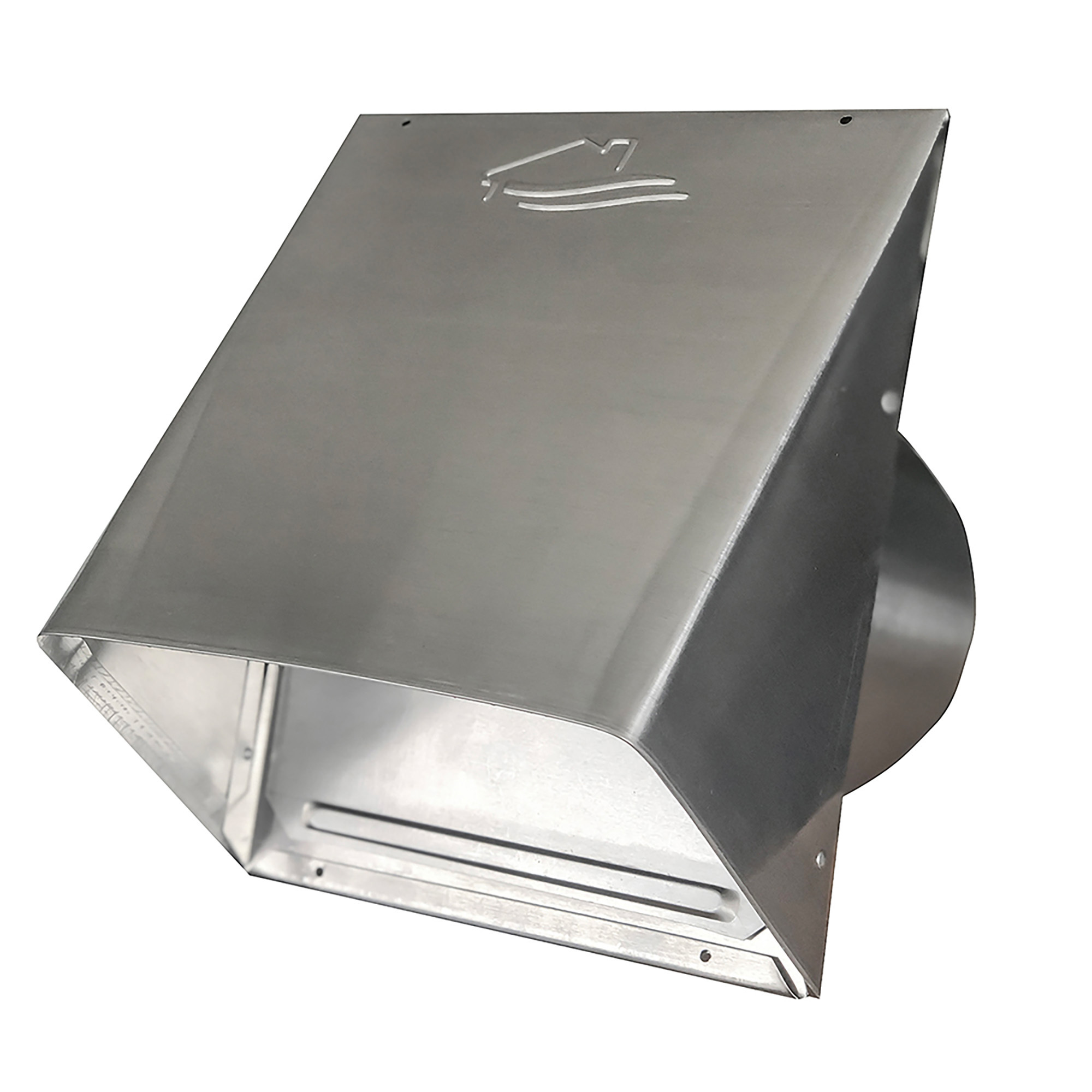 Builder's Best AWM630 6" Heavy Gauge Hood, 6" Tail, Spring Flapper