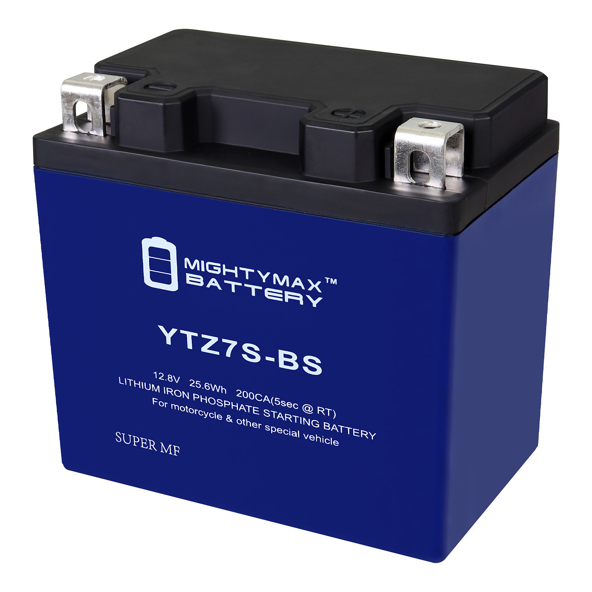 YTZ7S-BS LIFEPO4 - 12 Volt 6 AH, 150 CCA, Lithium Iron Phosphate (LiFePO4) Battery