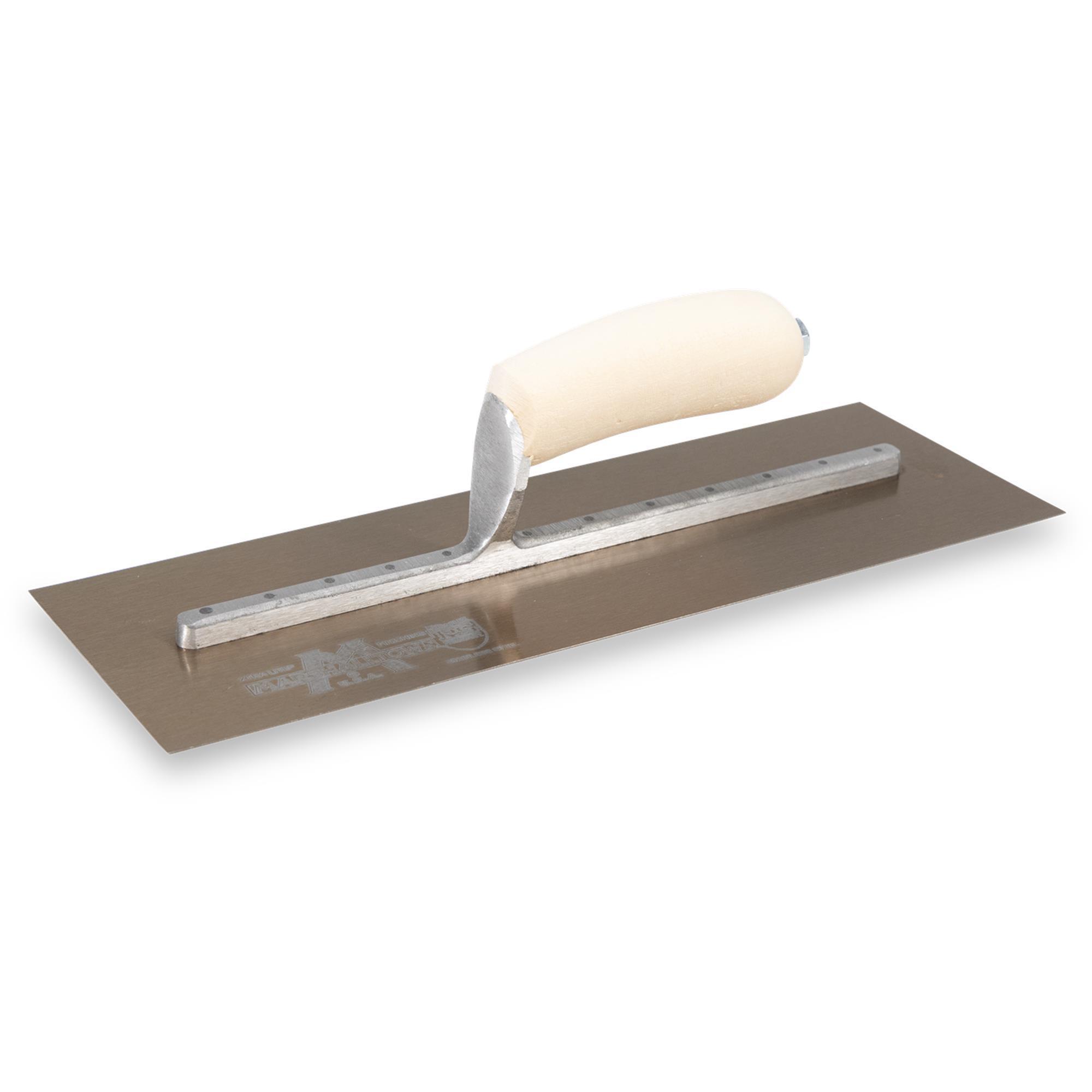14 X 5 DuraFlex Trowel-Long Mounting-Wood Handle