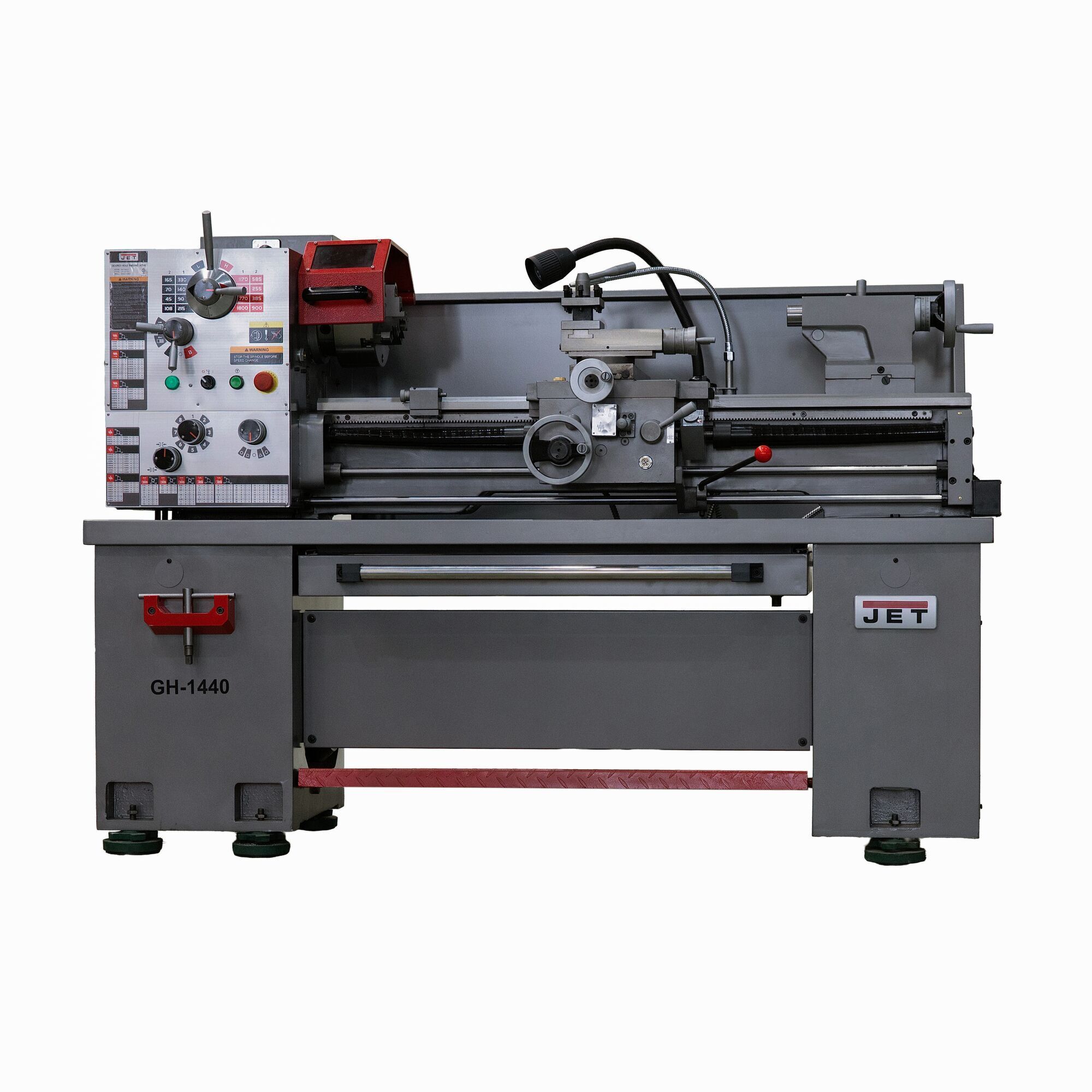 GH-1440-1; 14x40 Gear Head Lathe w/ Newall NMS800 DRO