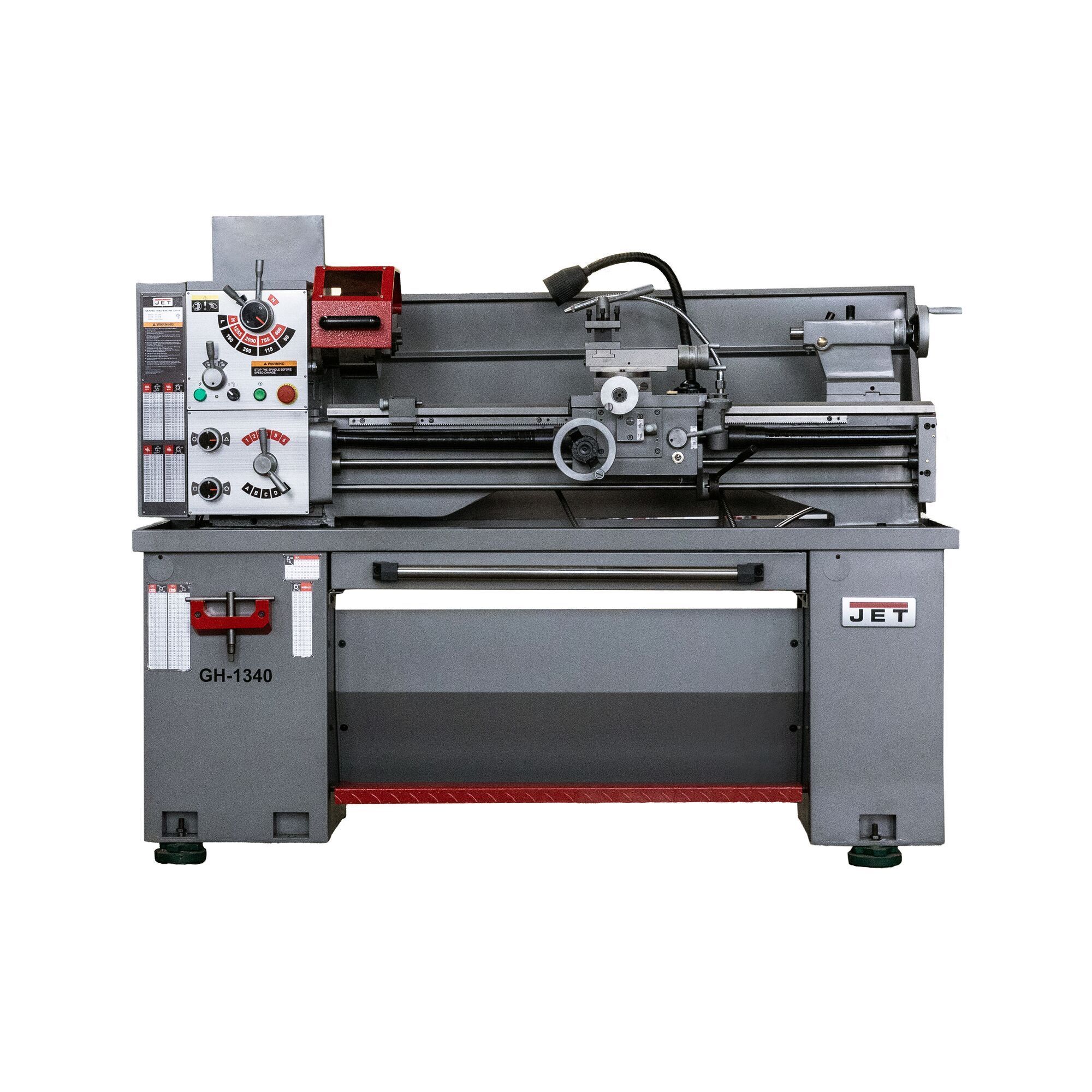 GH-1340; 13x40 Gear Head Lathe w/ Collet Closer