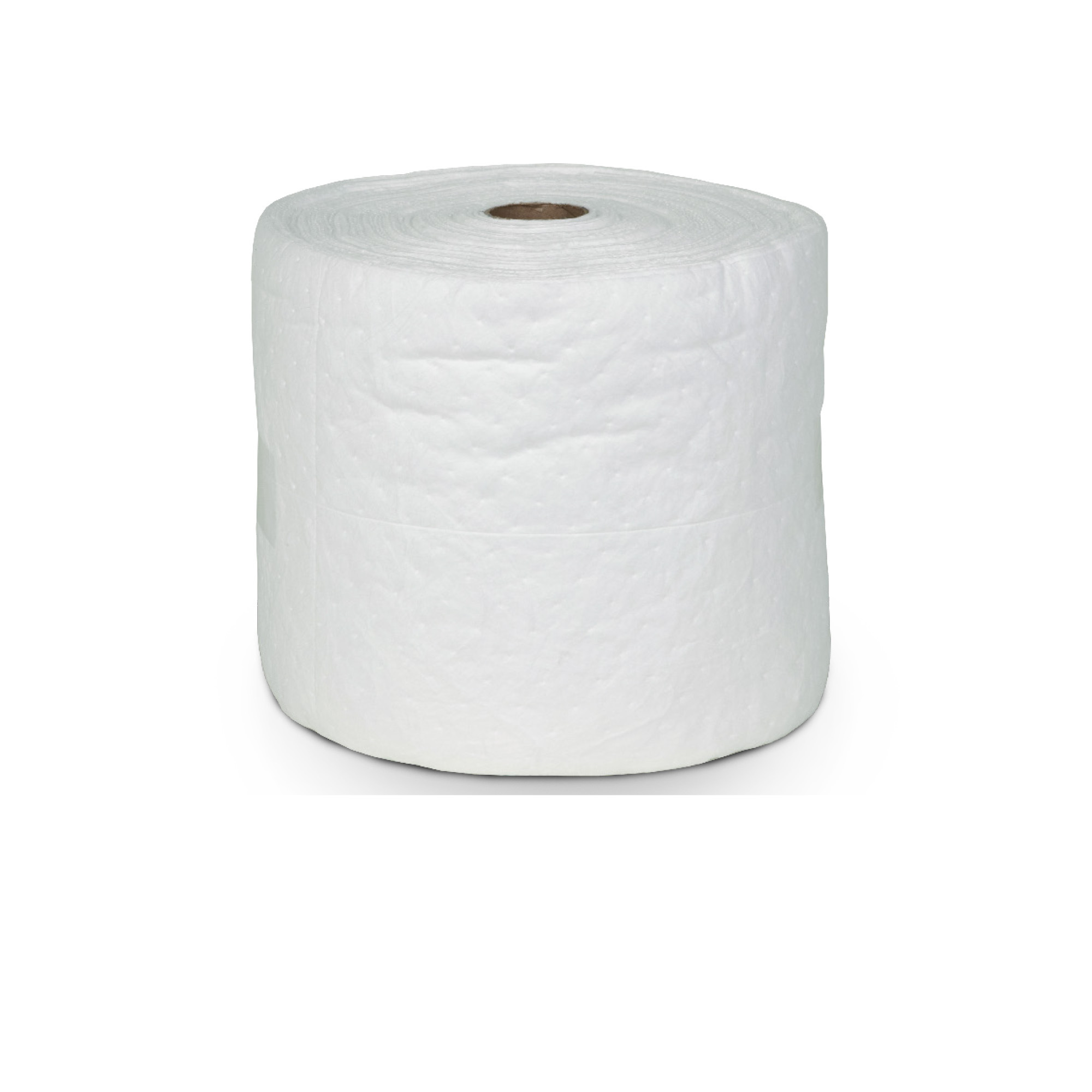 FiberDuck Medium-Weight Oil Sorbent Split Roll, 15"x150', 2/Bale, PRSB915-2