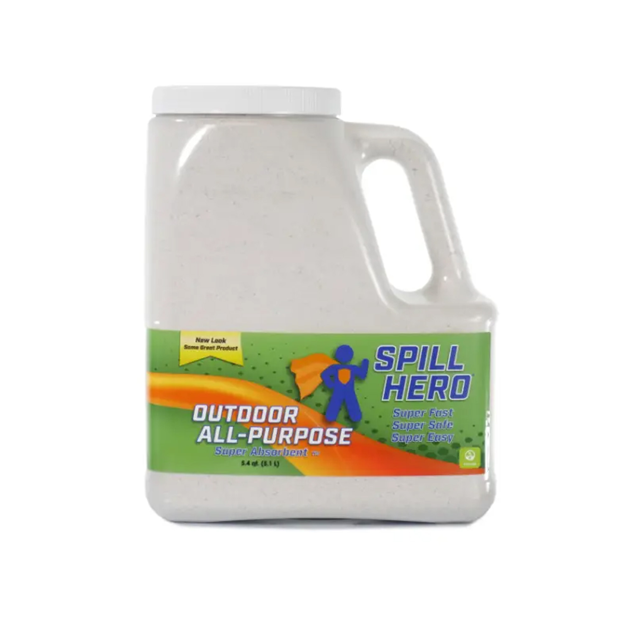 Spill Hero Outdoor All-Purpose Absorbent 5.4 qt Bottles, 6/cs, XL72D-6
