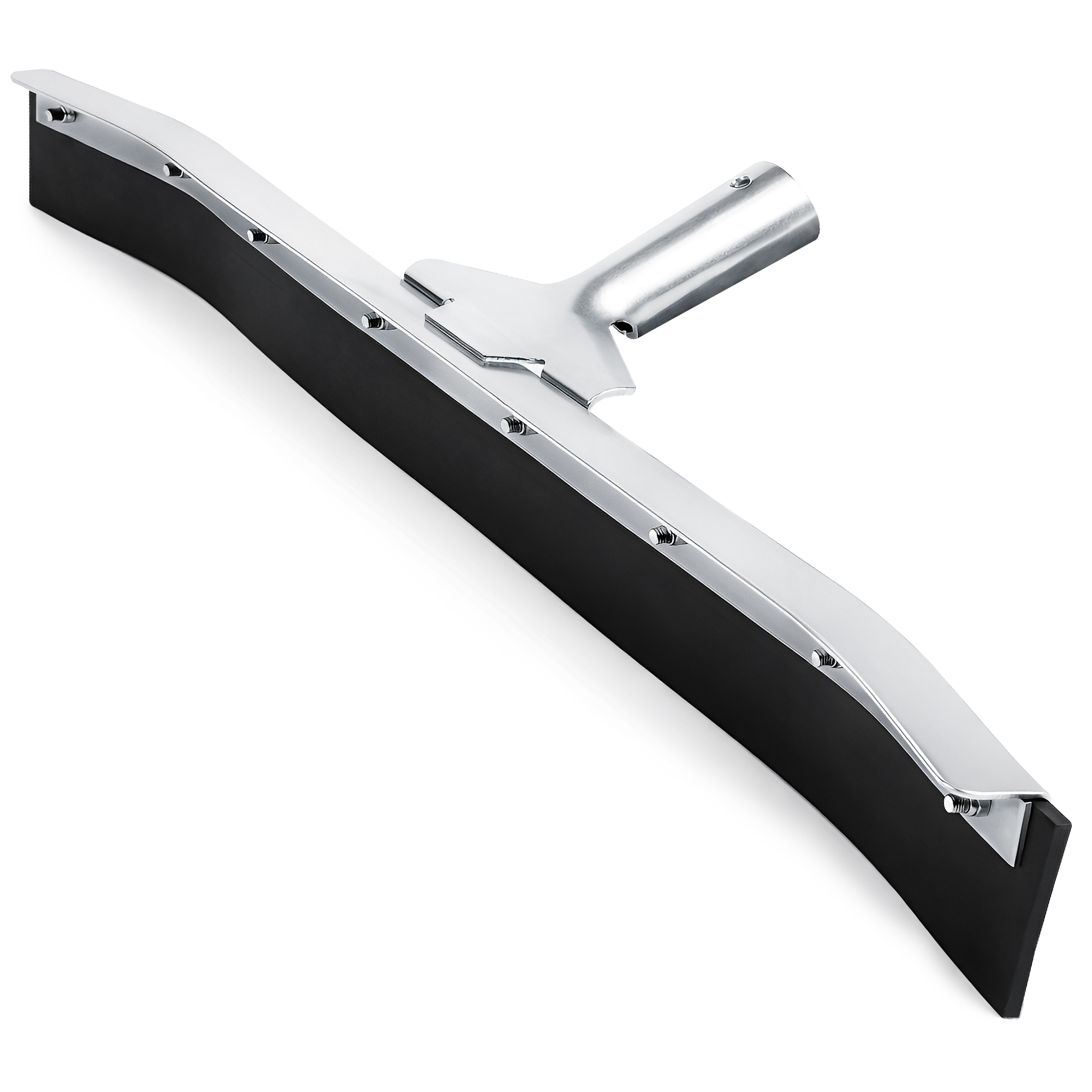 DSV Standard Curbed Floor Squeegee 24'', Rubber Blade, Model# 87224