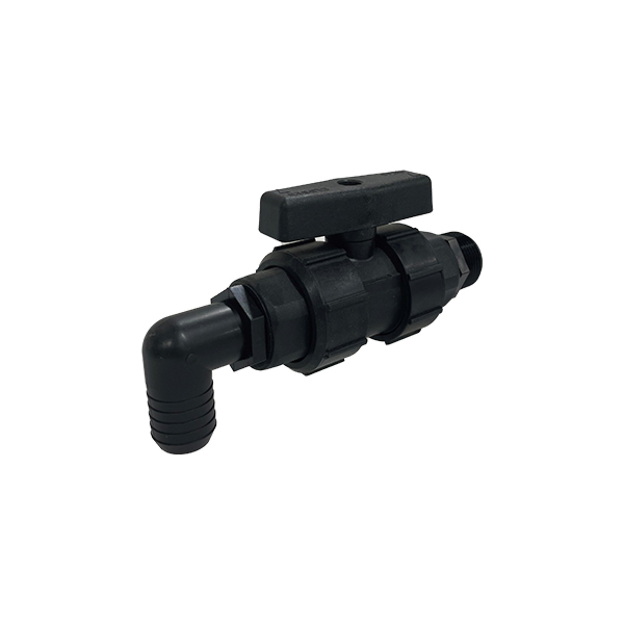 Rhino Tuff Tanks Polyethylene Ball Valve Kit 1"