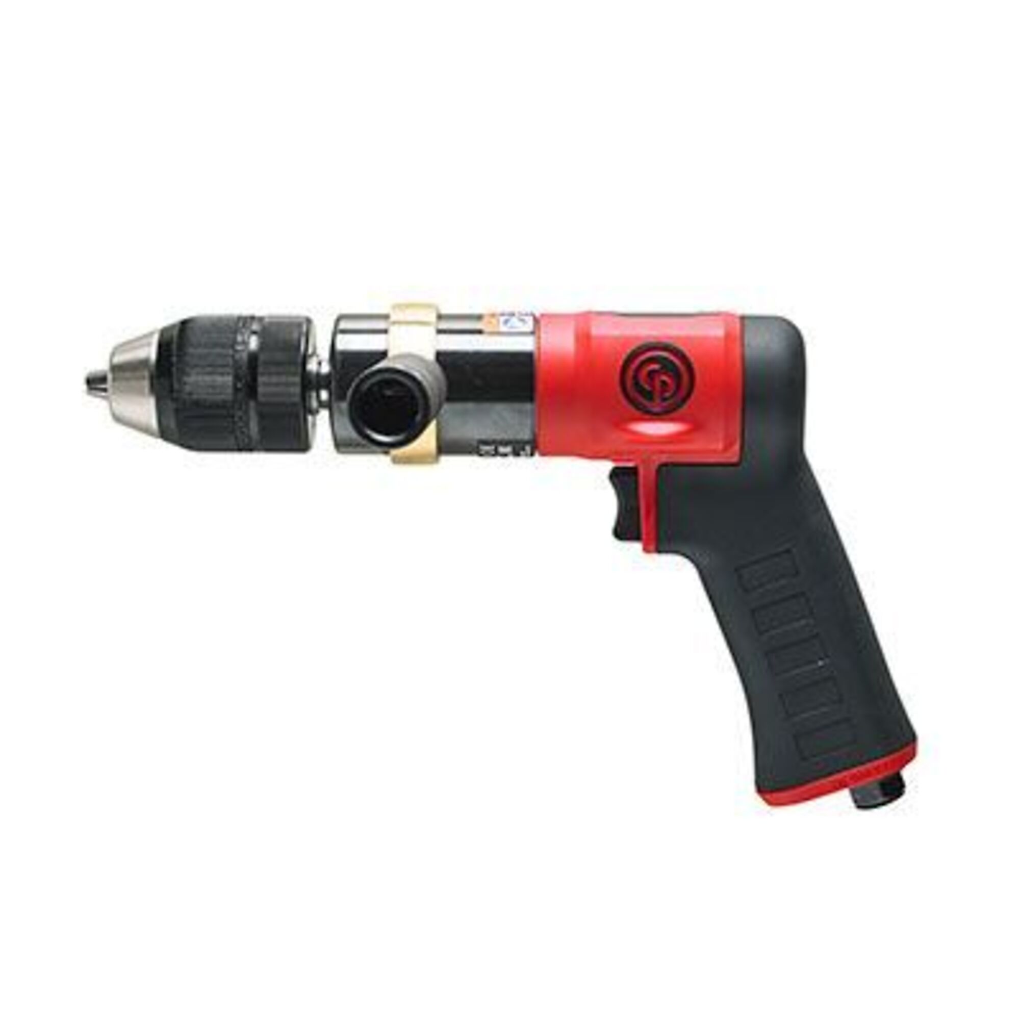 Chicago Pneumatic CP9288C - Air Drill, 1/2 in, Keyless, 1/4 in NPT, 0.48 HP, Torque 16.2 ft.lb, 600 RPM